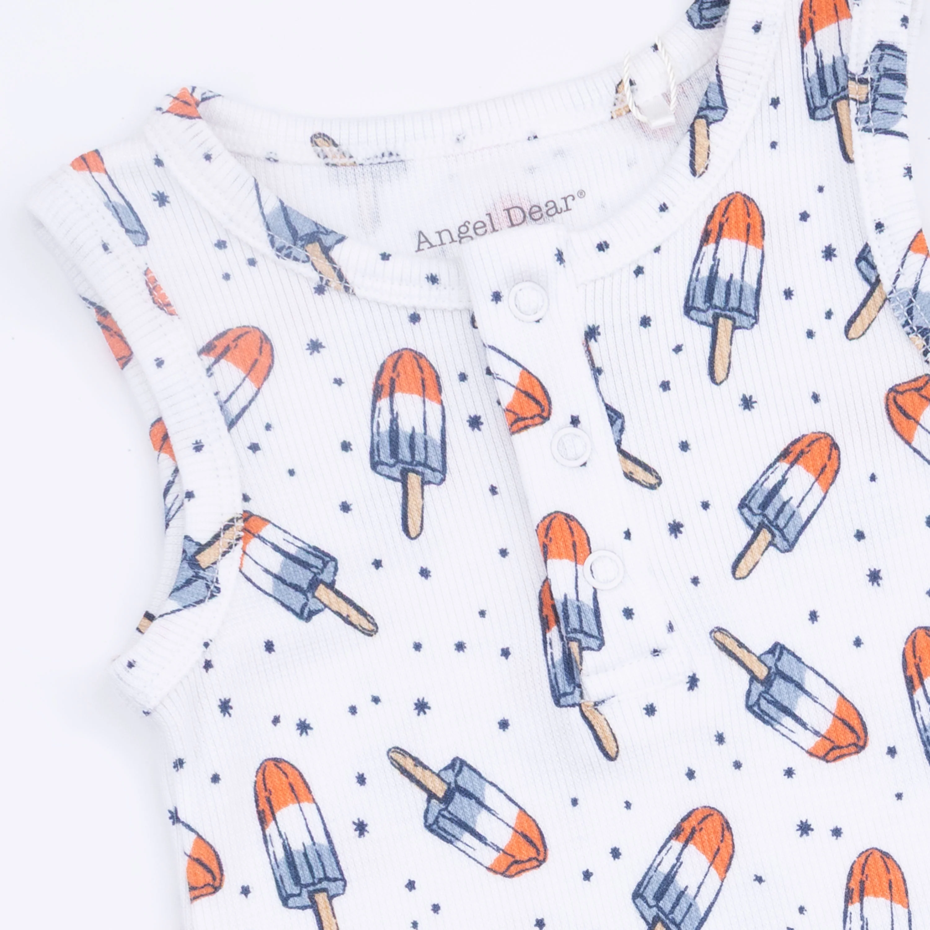 Astro Pop - Henley Shortie Romper - Image 3