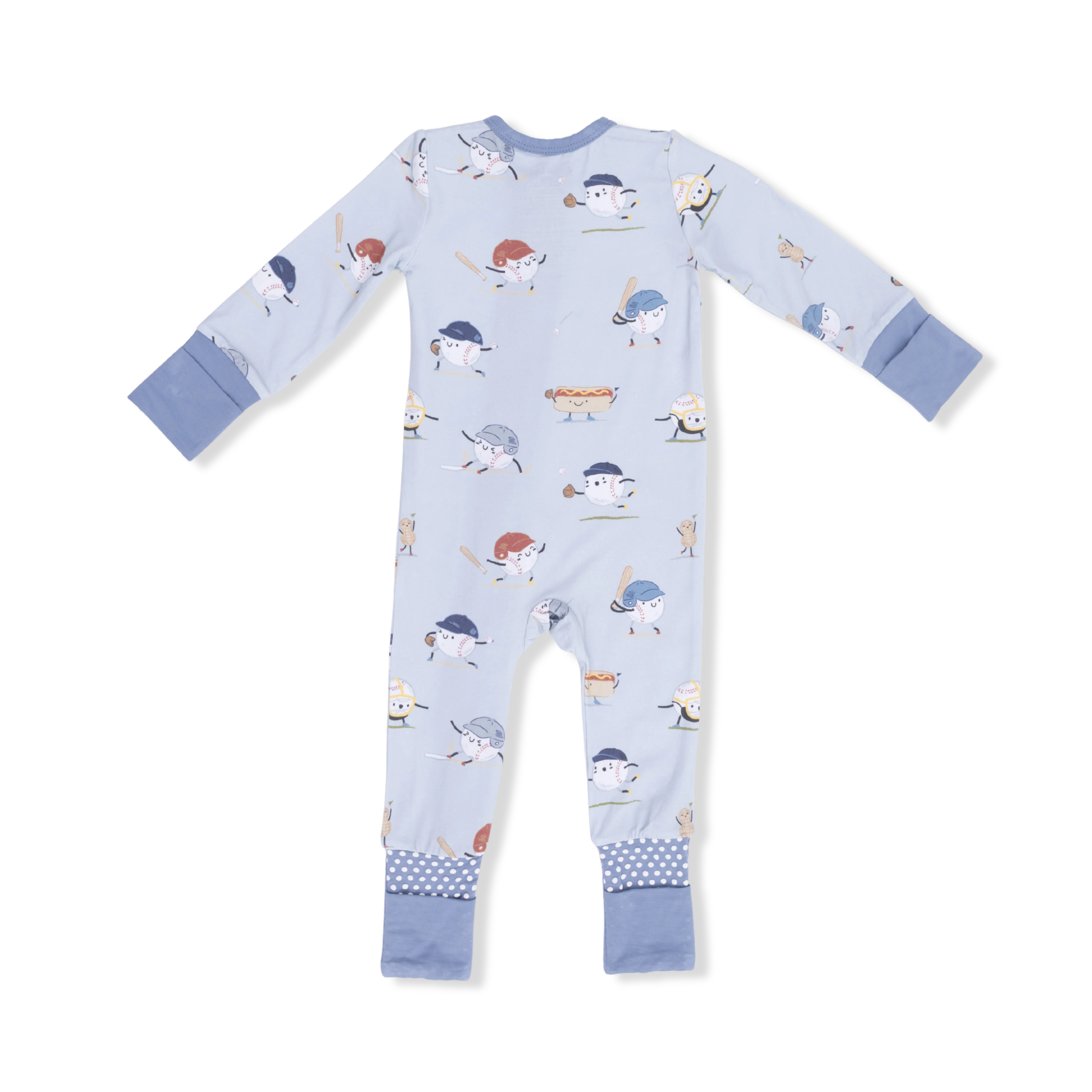 Baseballs Playing Baseball - Convertible Romper - Image 3