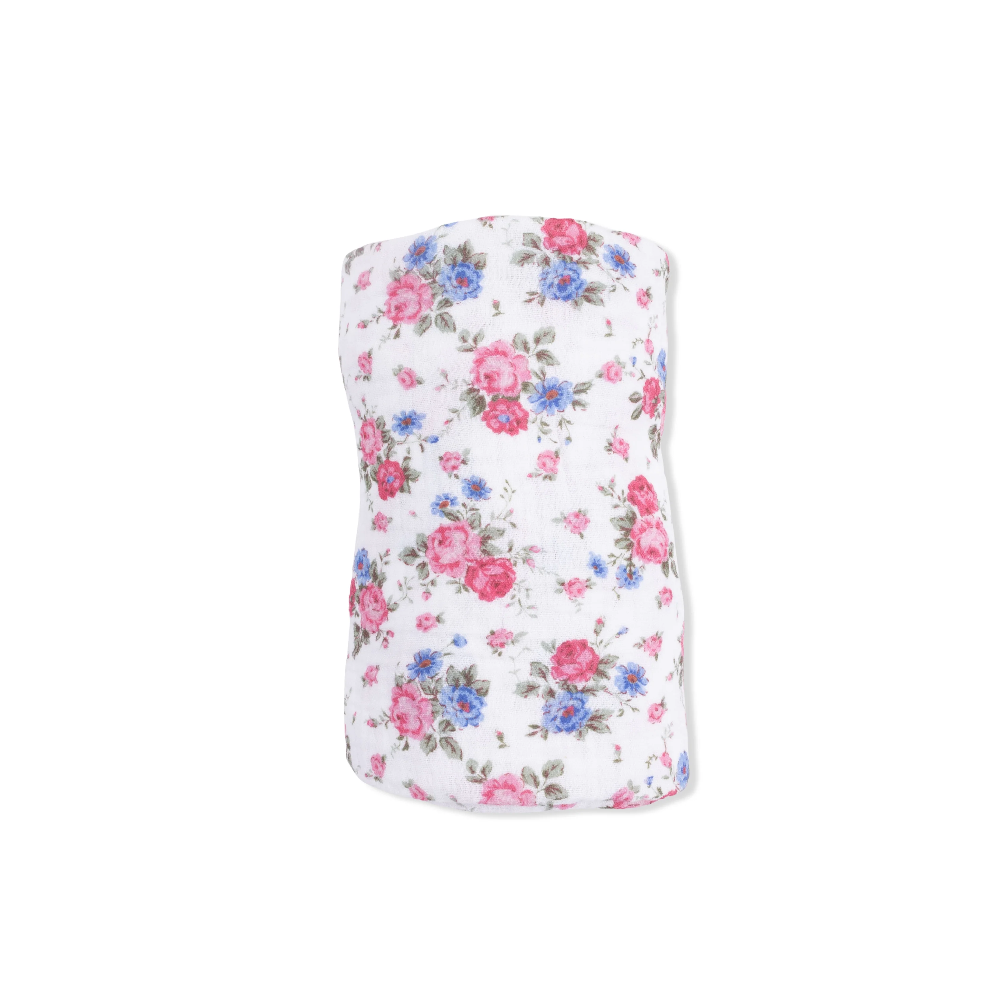 Cabbage Roses - Swaddle Blanket - Image 2