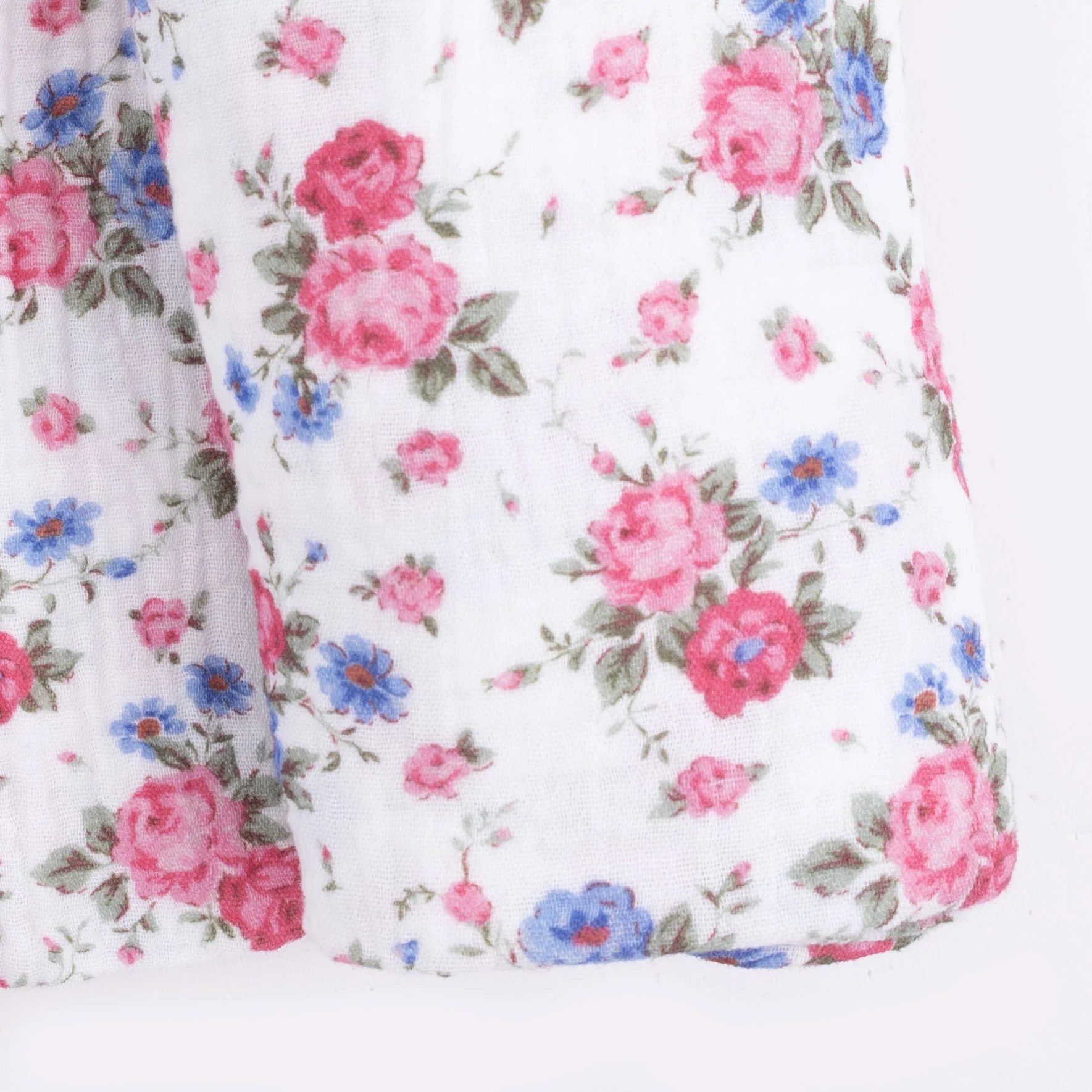 Cabbage Roses - Swaddle Blanket - Image 4