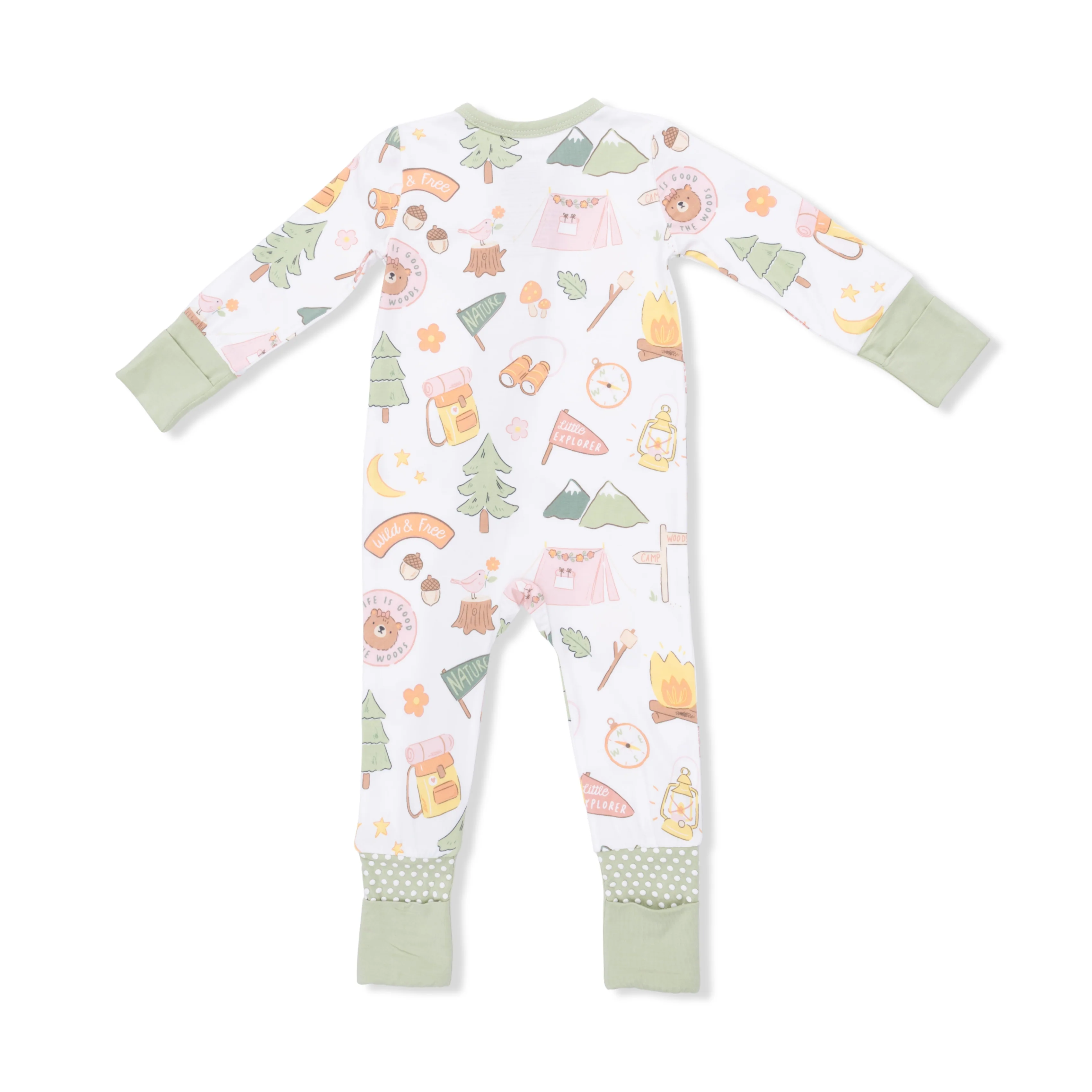 Camping Pink - Convertible Romper - Image 3