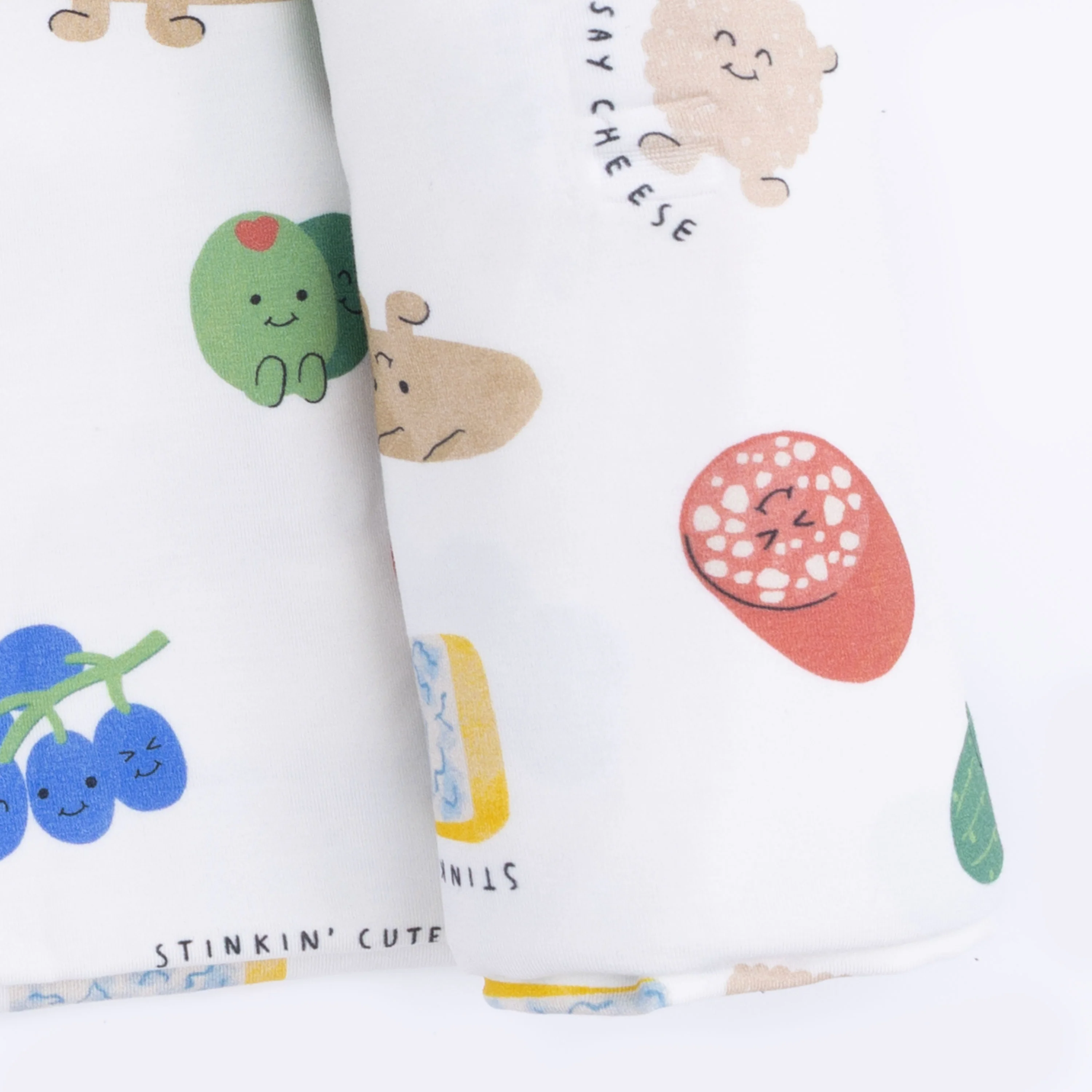 Charcuterie Cuties - Swaddle Blanket - Image 4