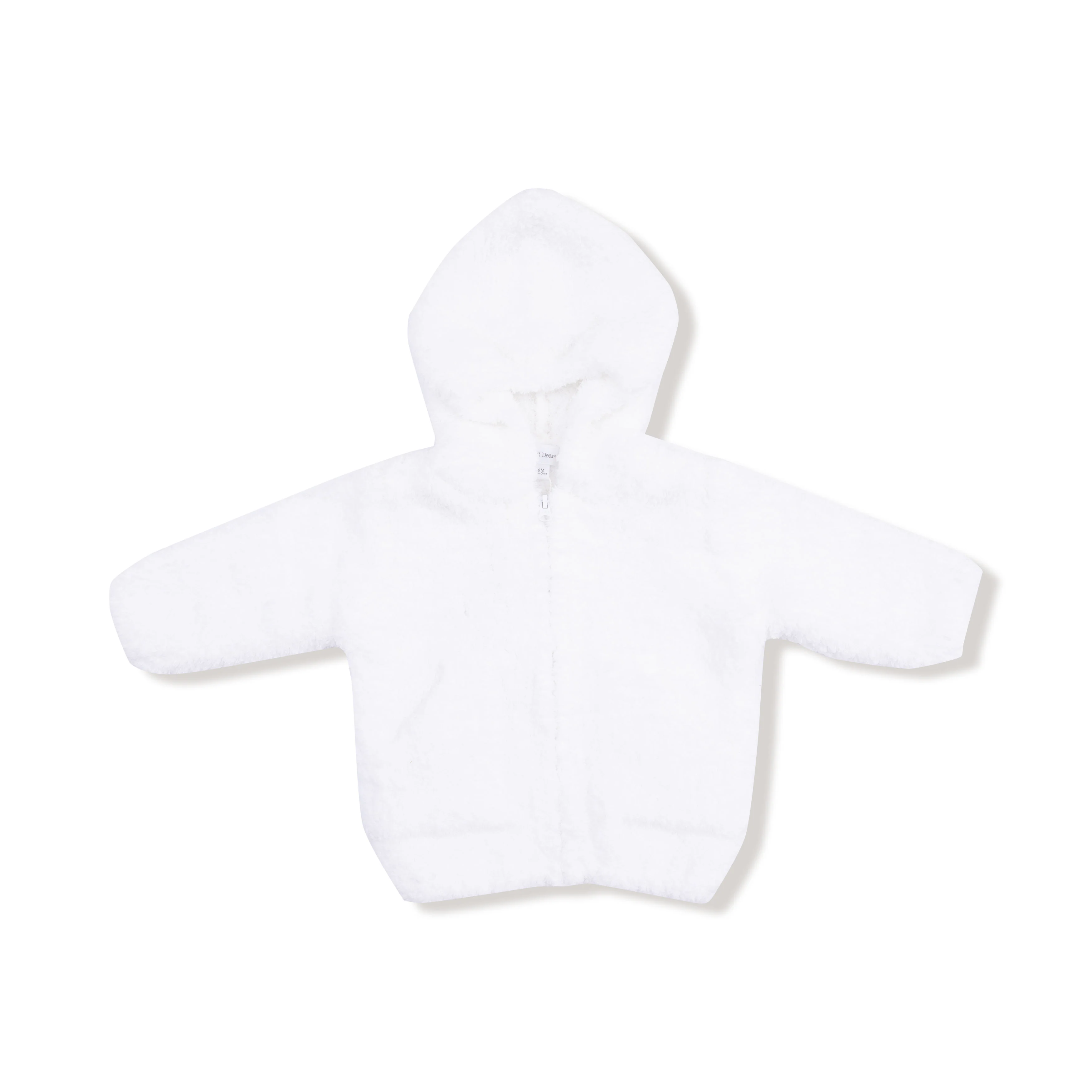 Chenille - White Hooded Jacket - Image 3