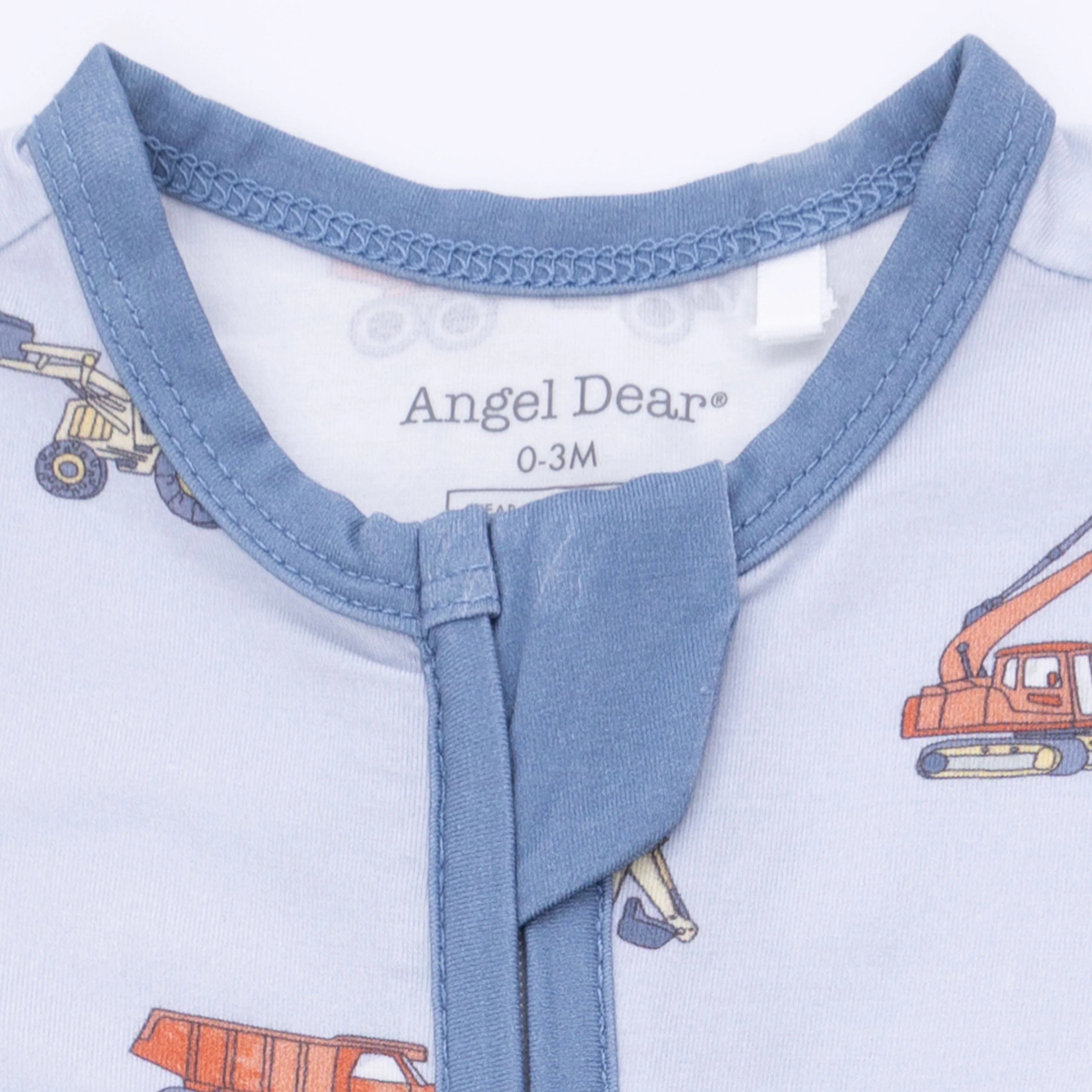 Construction Vehicles - Convertible Romper & Bandana Bib Set - Image 7