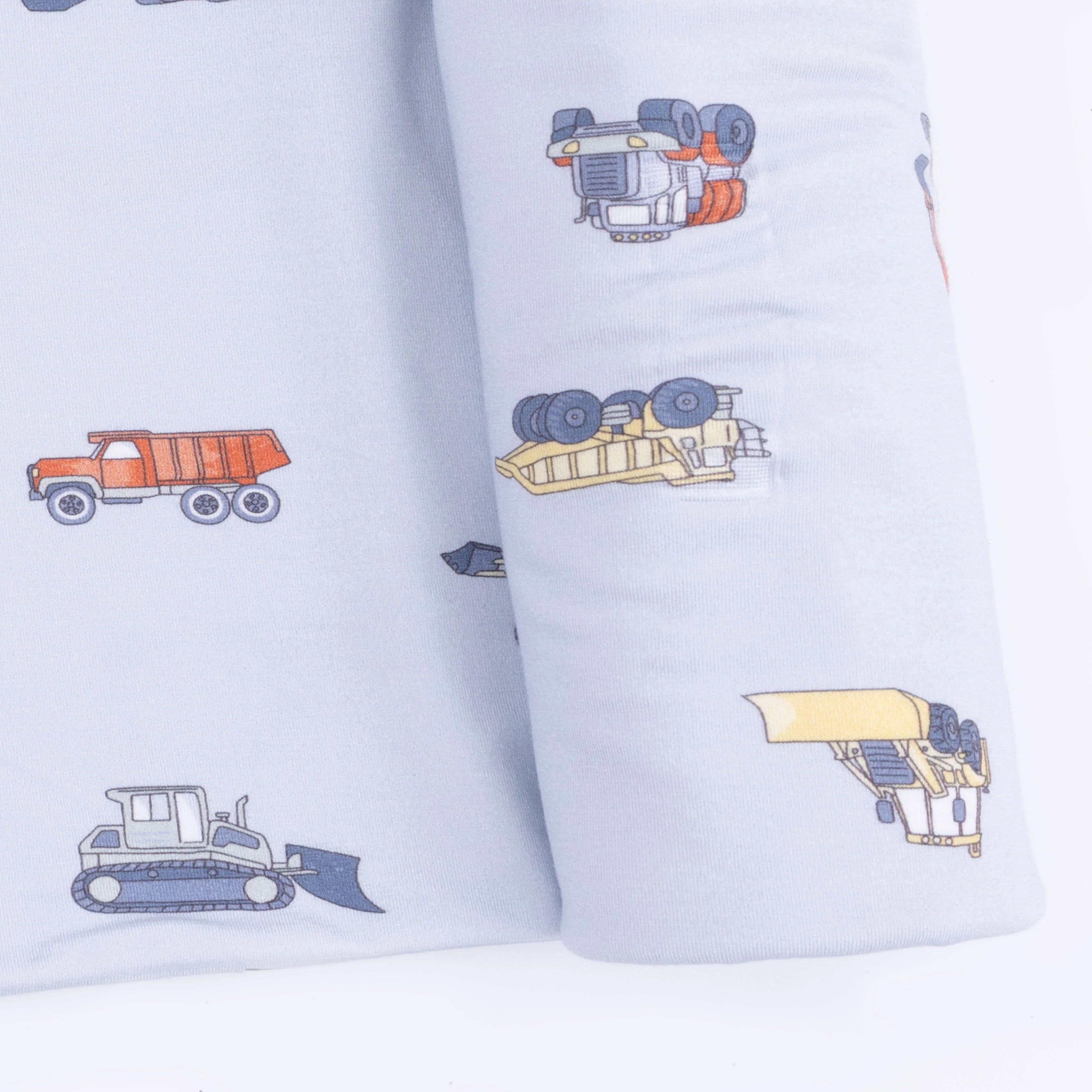 Construction Vehicles - Swaddle Blanket - Image 4