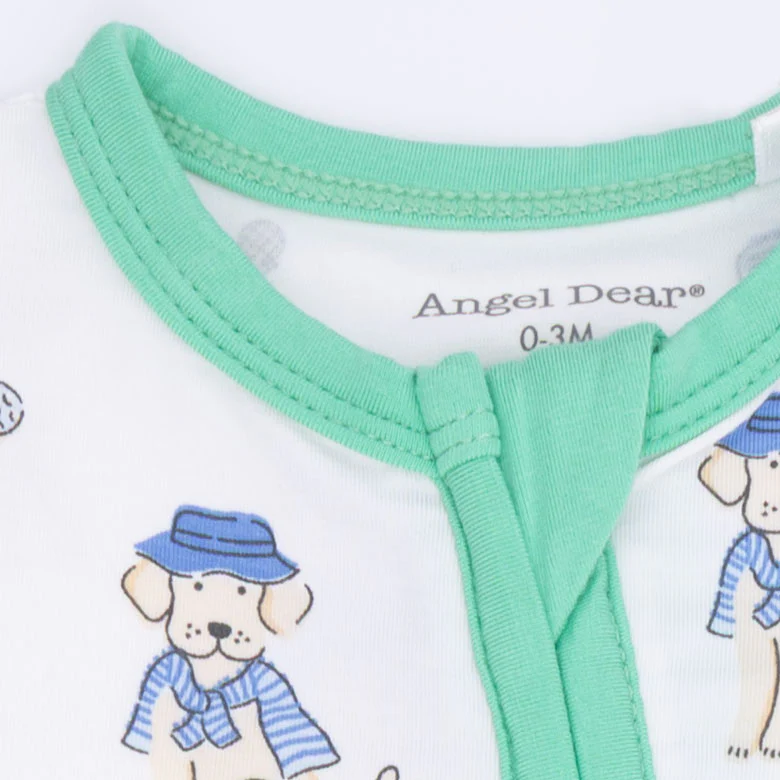 Country Club Dogs Neutral - Convertible Romper - Image 4