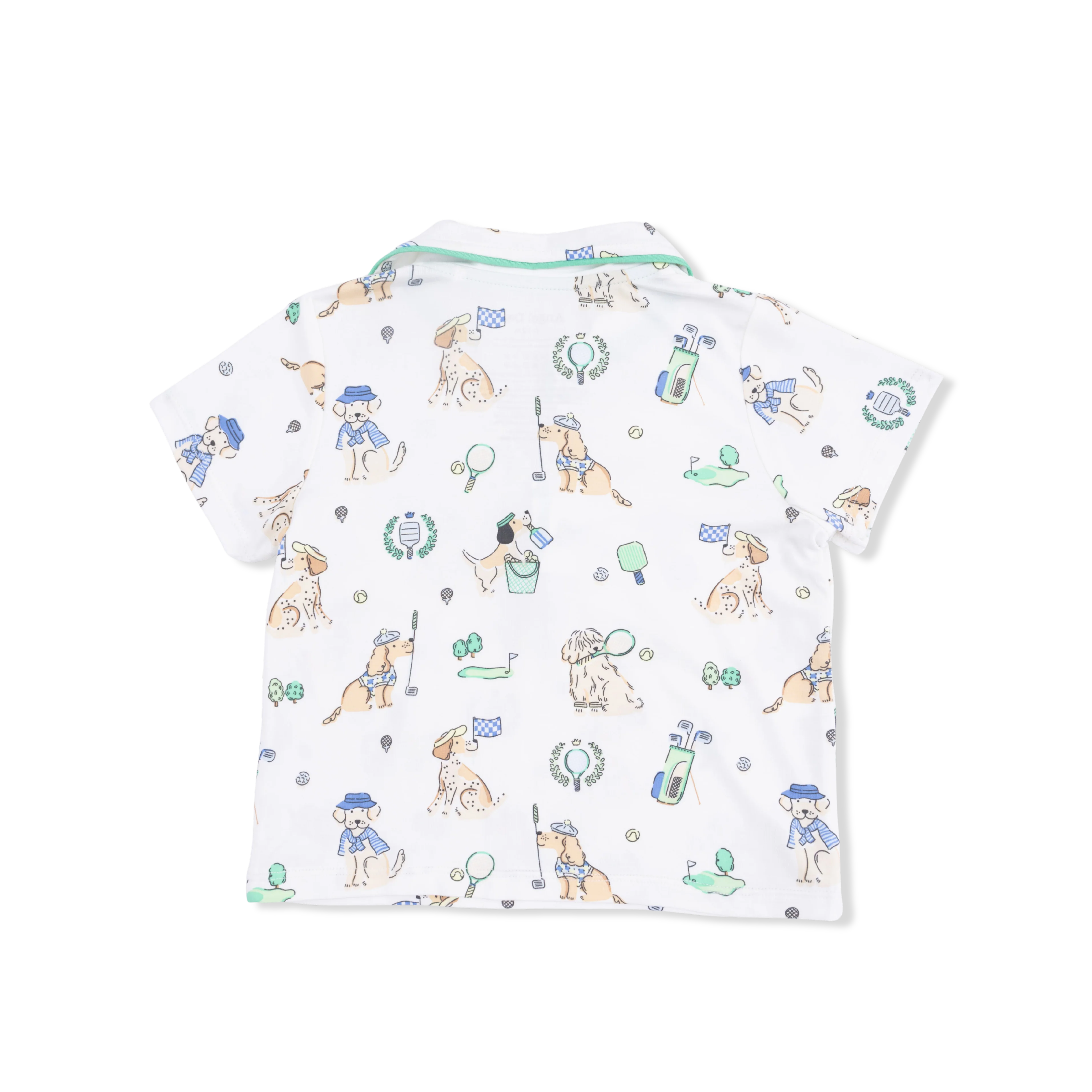 Country Club Dogs Neutral - Polo with Casual Short & Bucket Hat - Image 4