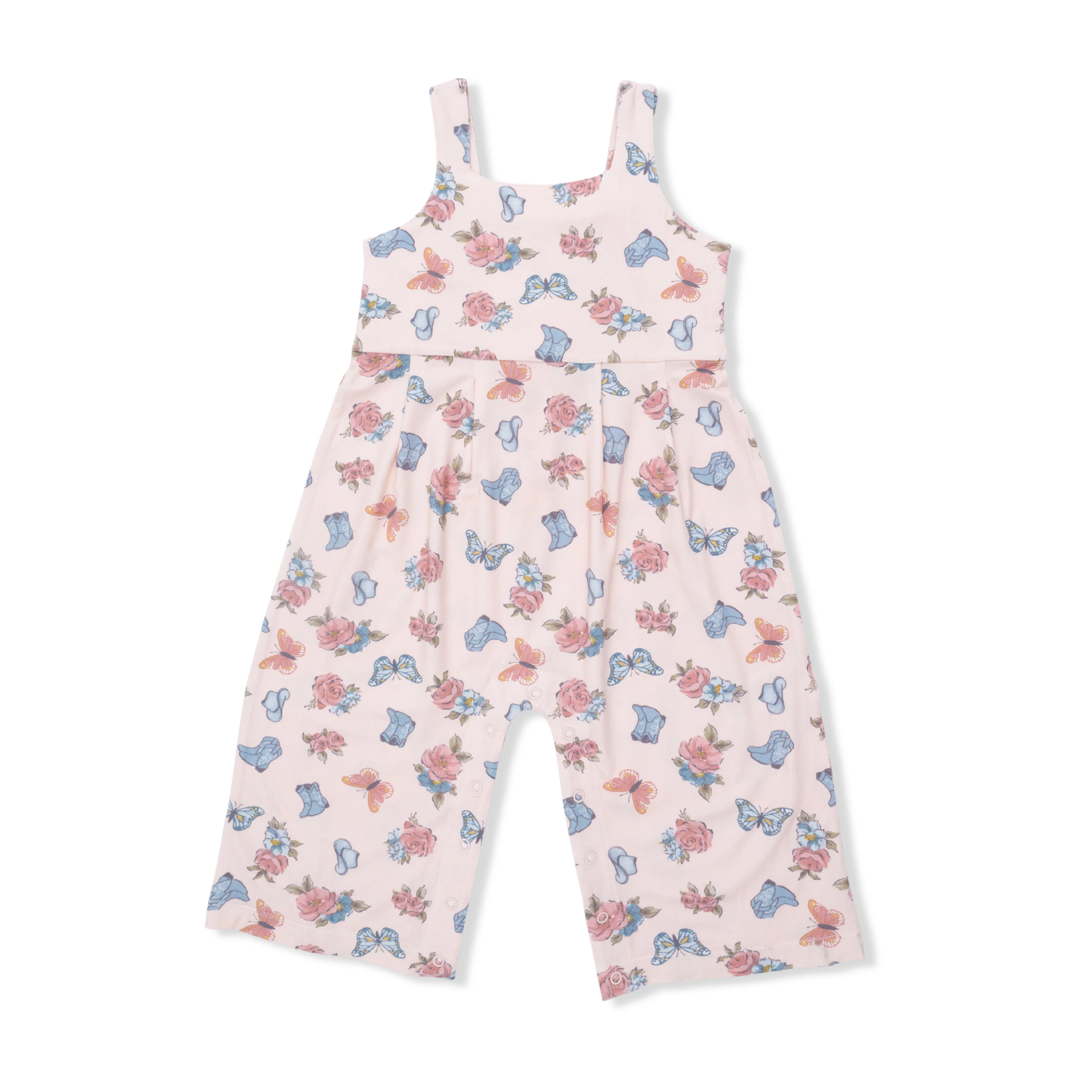 Country Girl Boots - Wide Leg Jumpsuit - Image 2