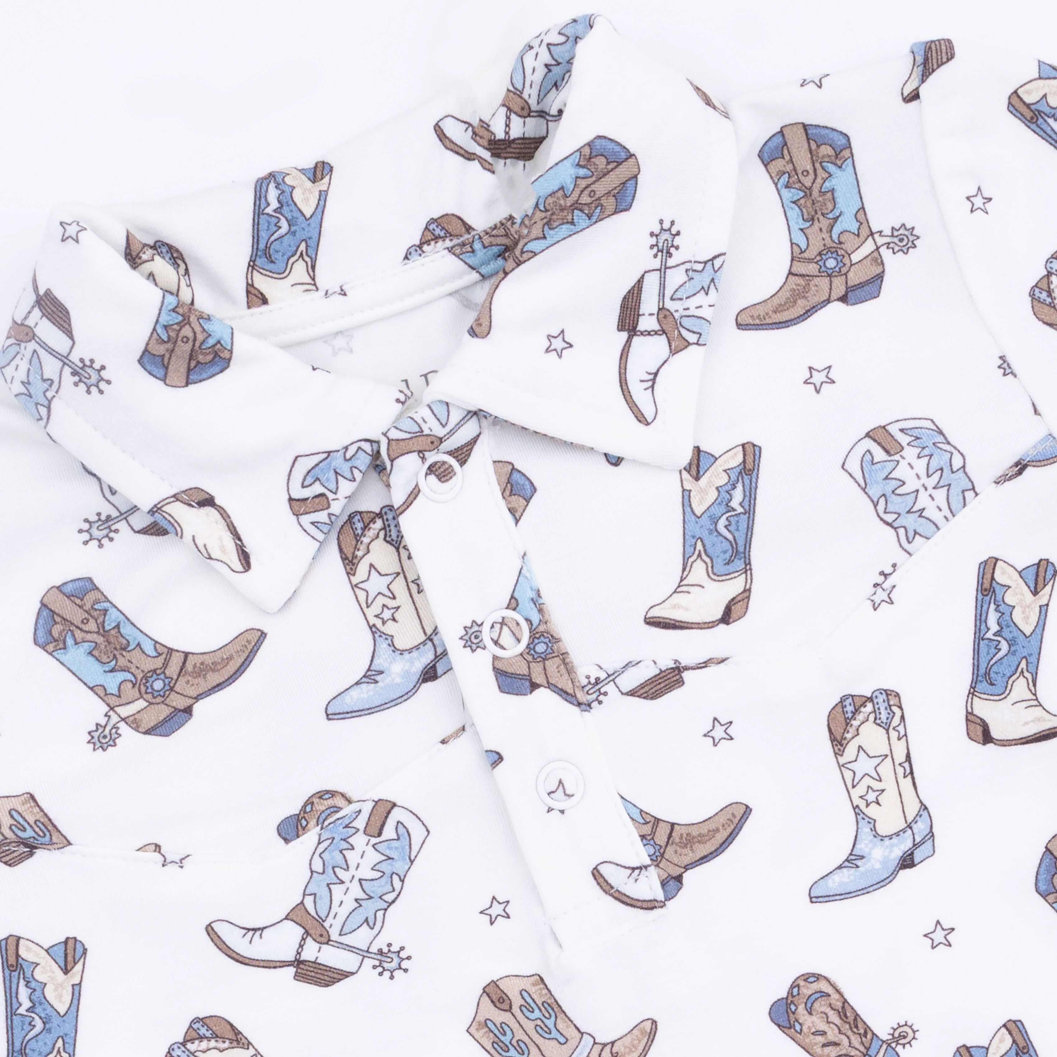 Cowboy Boots - Cowboy Polo with Casual Short - Image 6