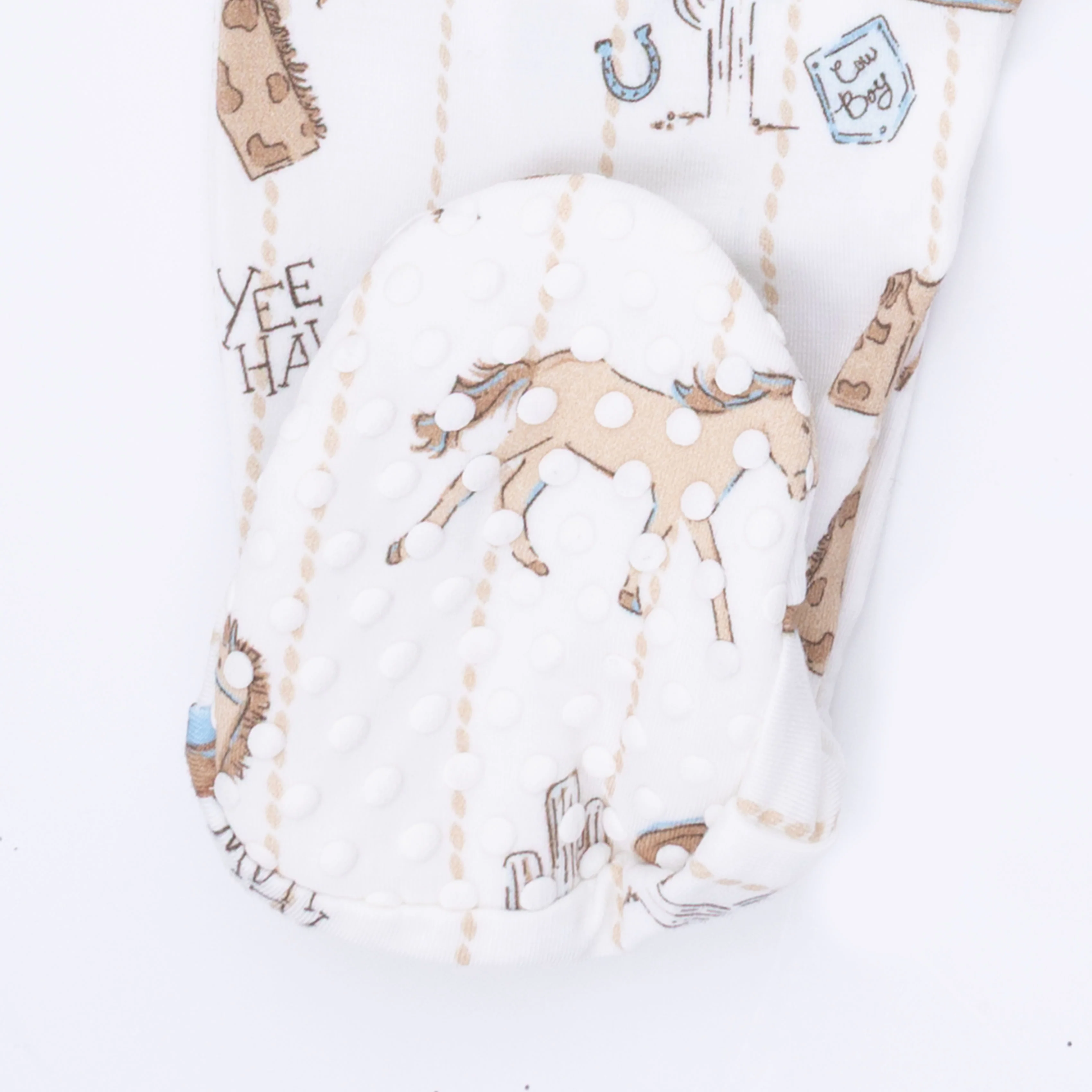 Cowboy Nursery - 2 Way Zipper Footie - Image 6