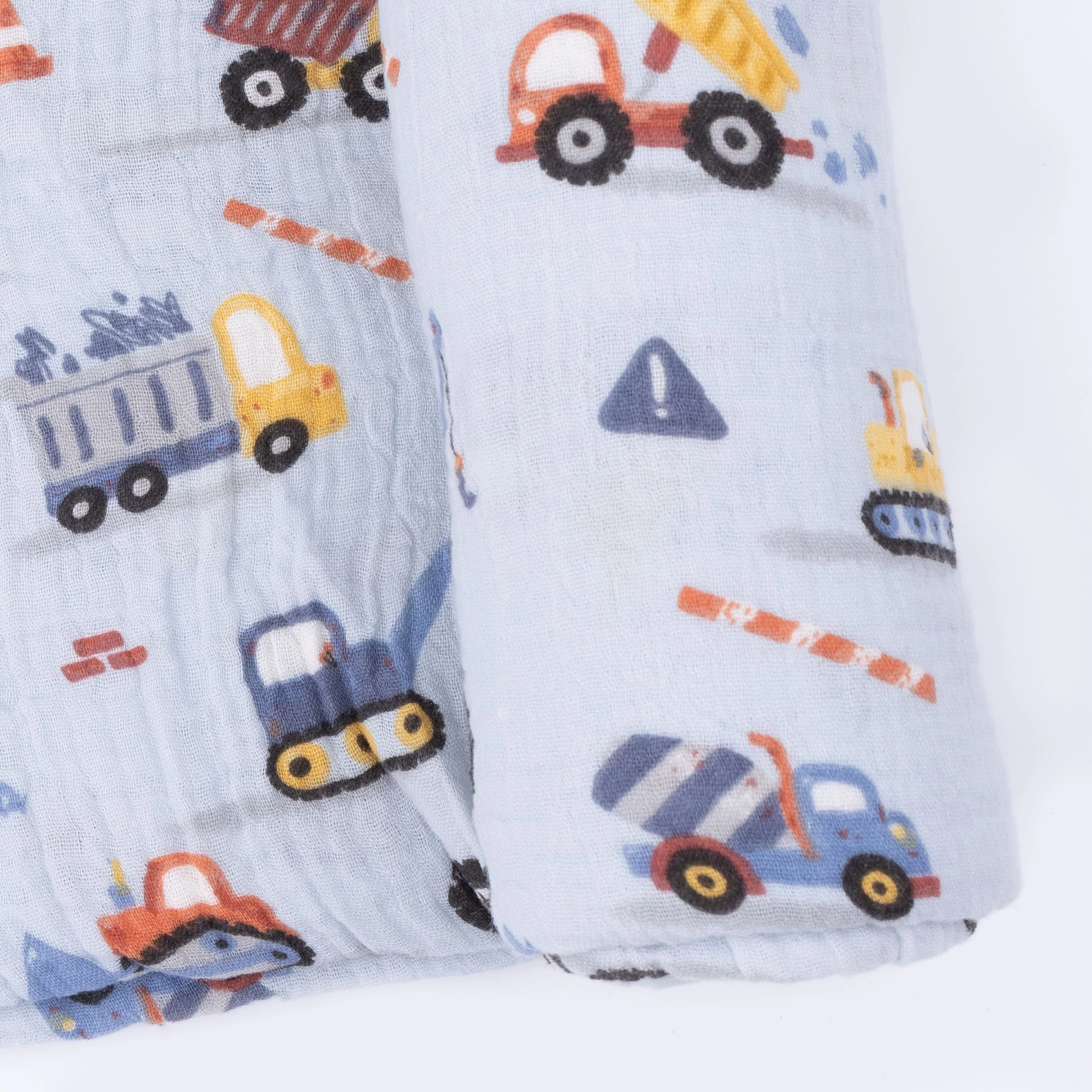 Crayon Construction - Swaddle Blanket - Image 4