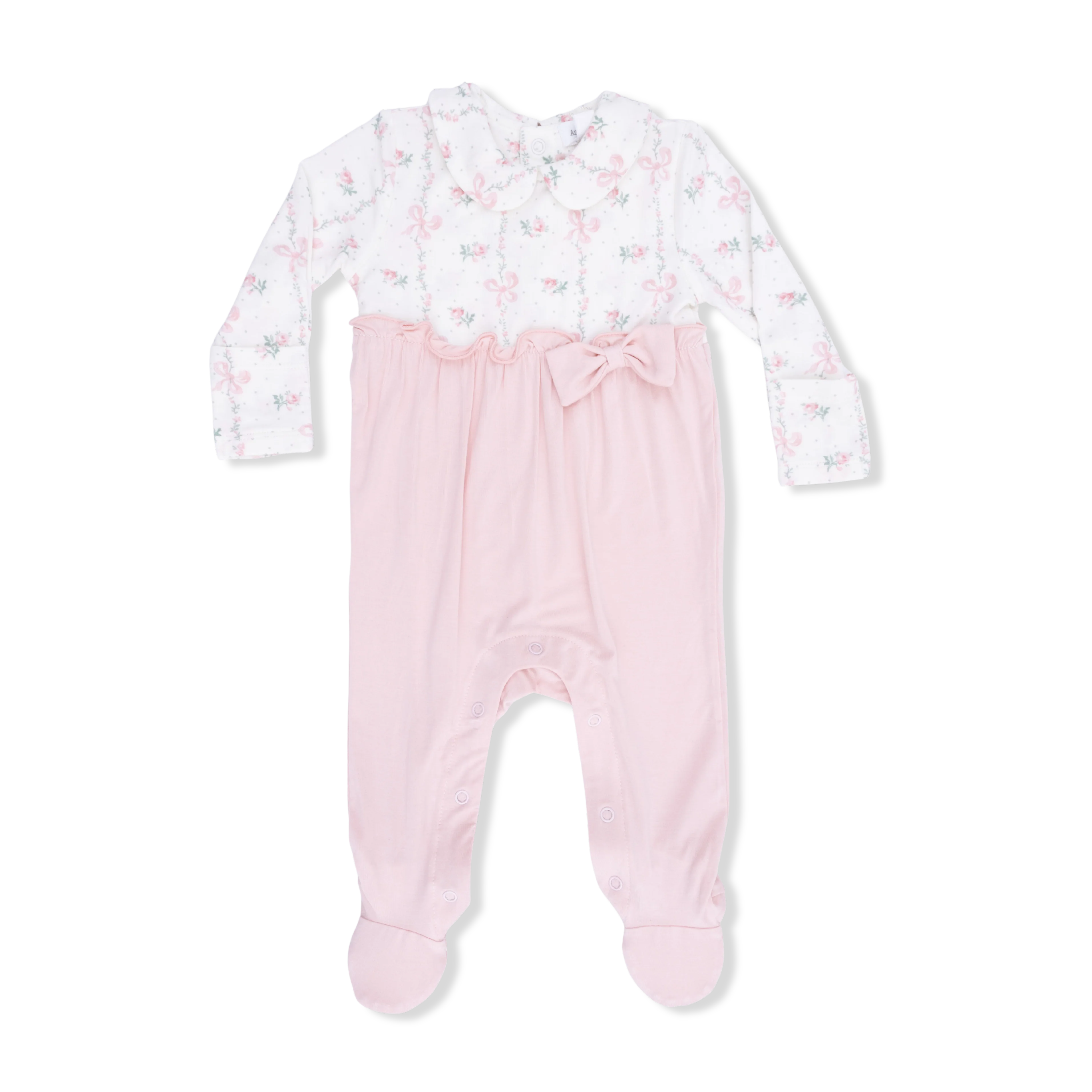 Dainty Buds and Bows - Bow Footie - Image 3