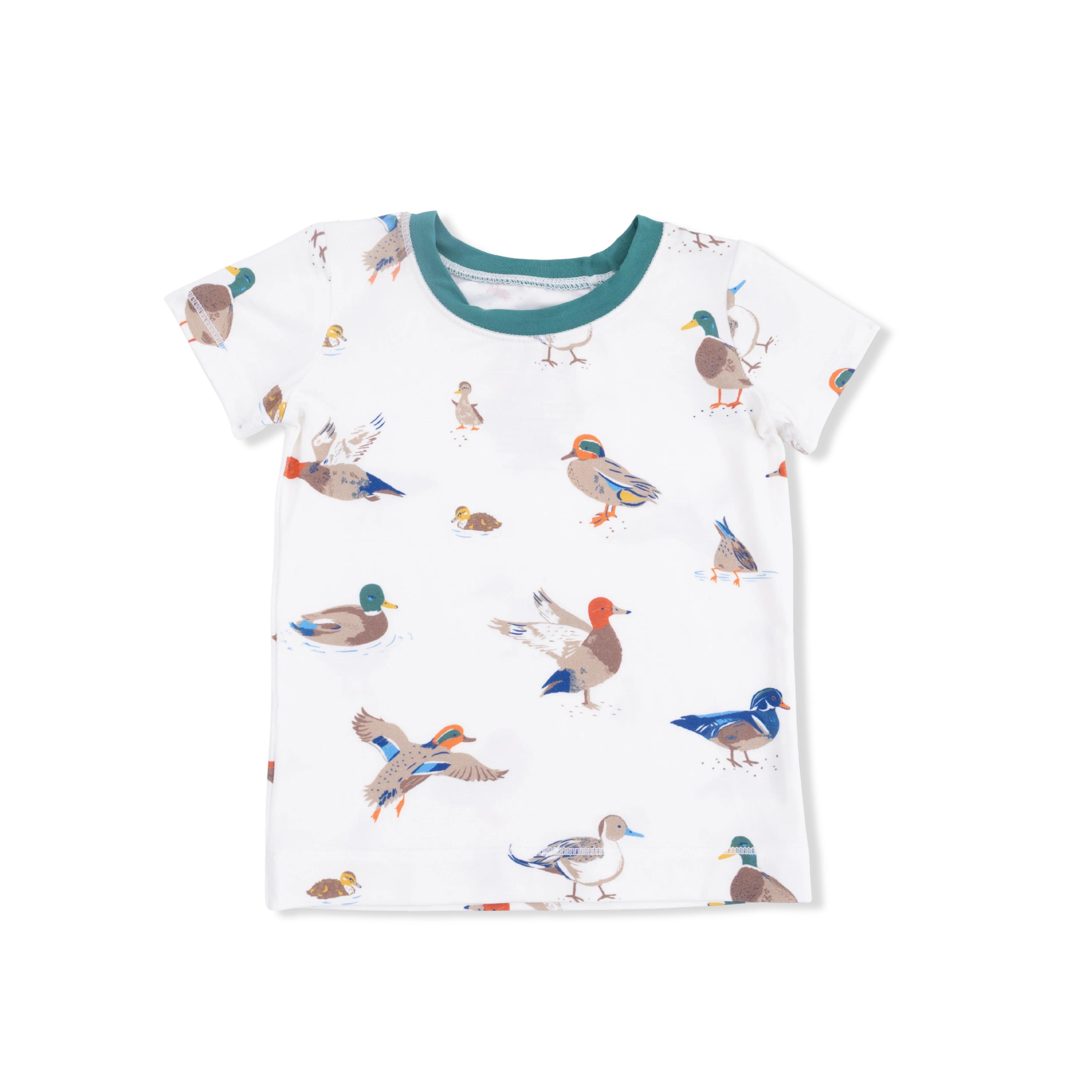 Ducks - Short Sleeve Loungewear Set - Image 3