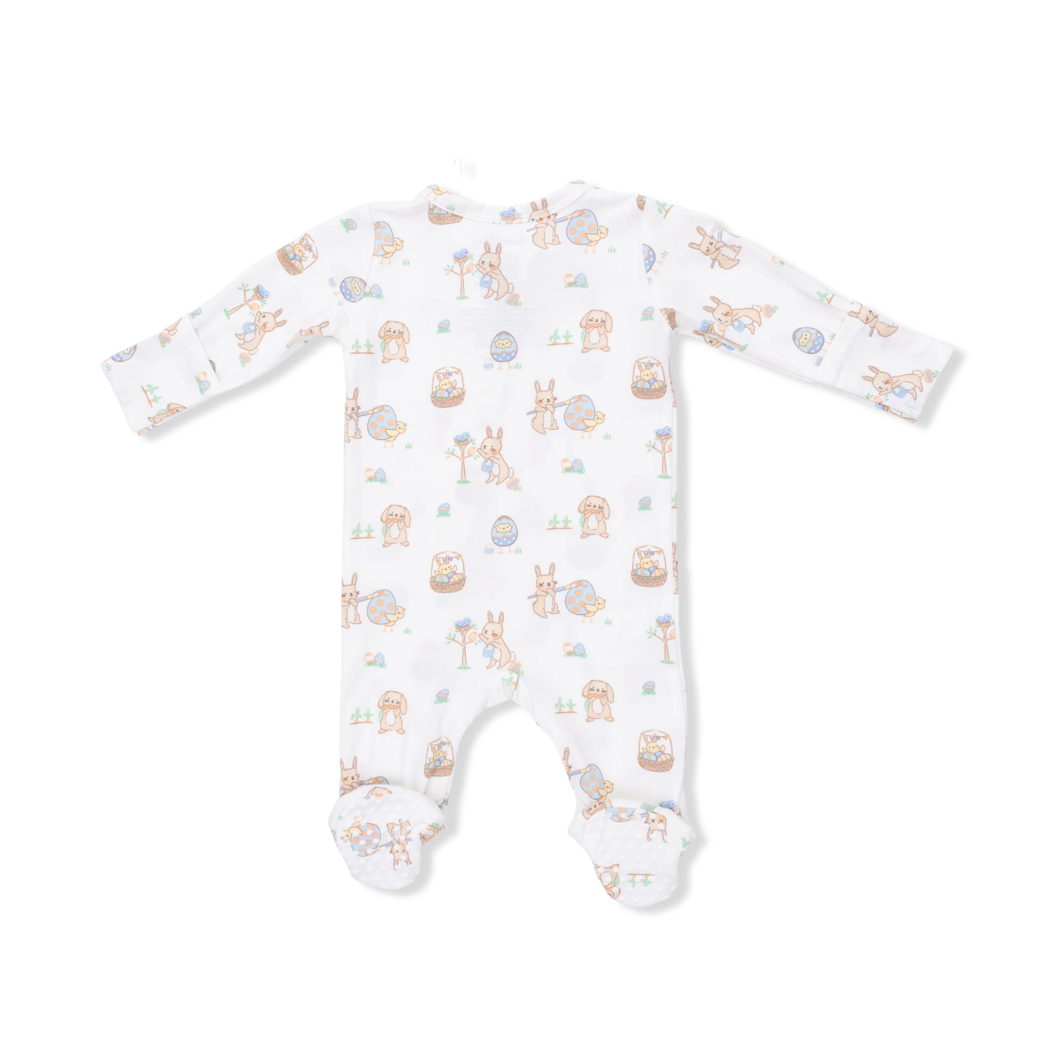 Easter Egg Hunt Uni - 2 Way Zipper Footie - Image 3