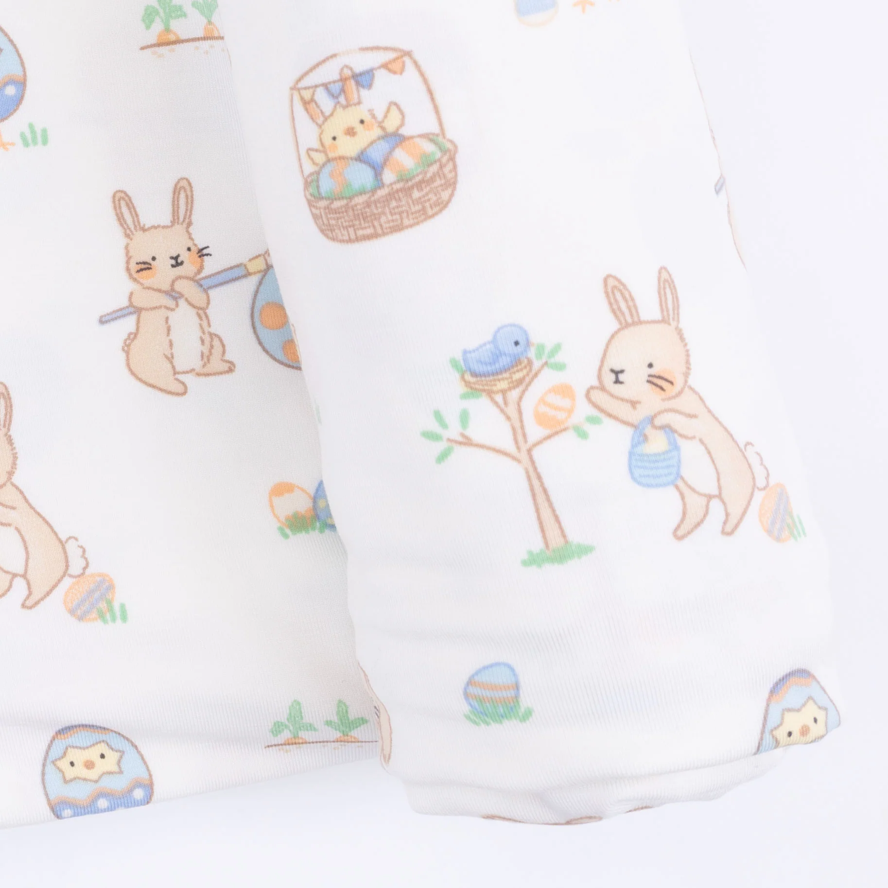 Easter Egg Hunt Uni - Swaddle Blanket - Image 4