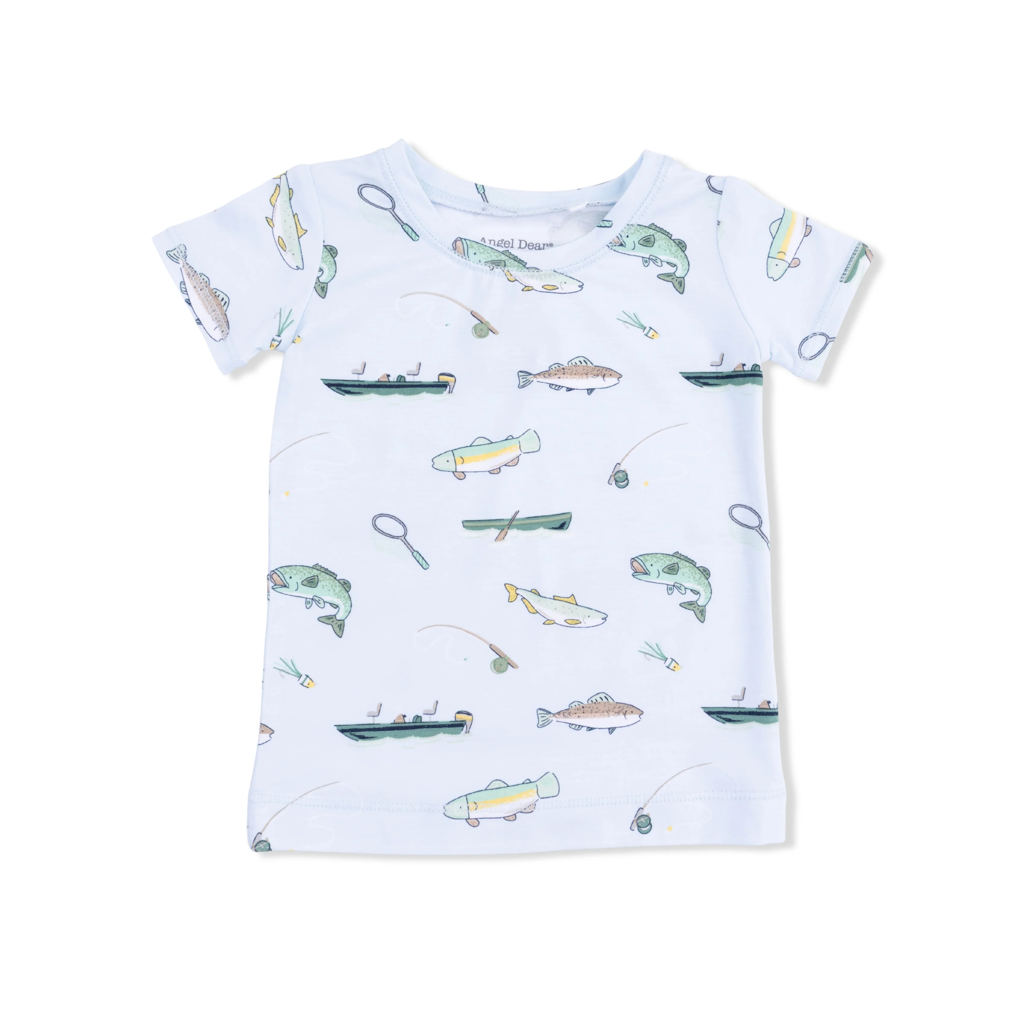 Fishing - Short Sleeve Loungewear Set - Image 2