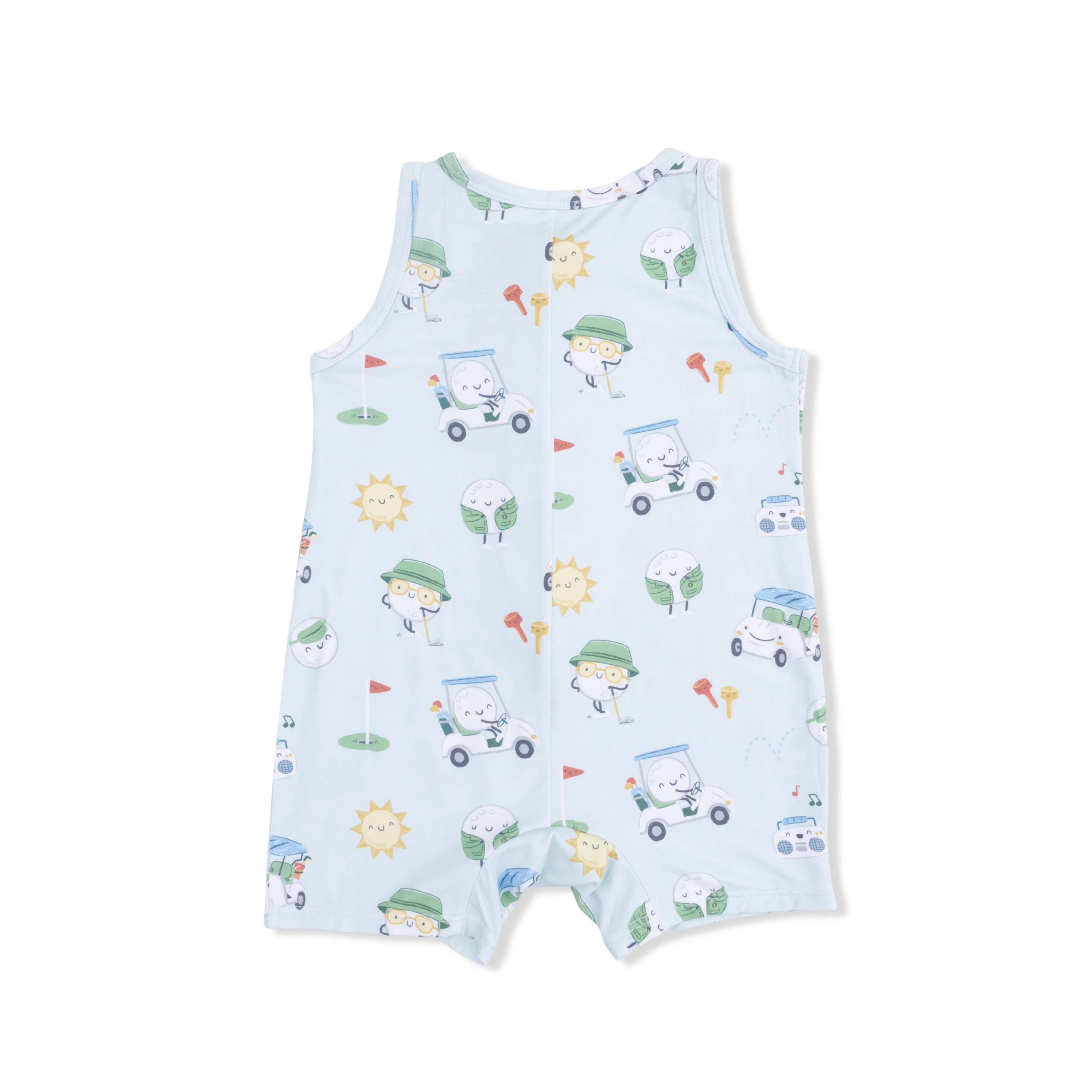 Golf Pros - Sleeveless Shortie Romper - Image 3