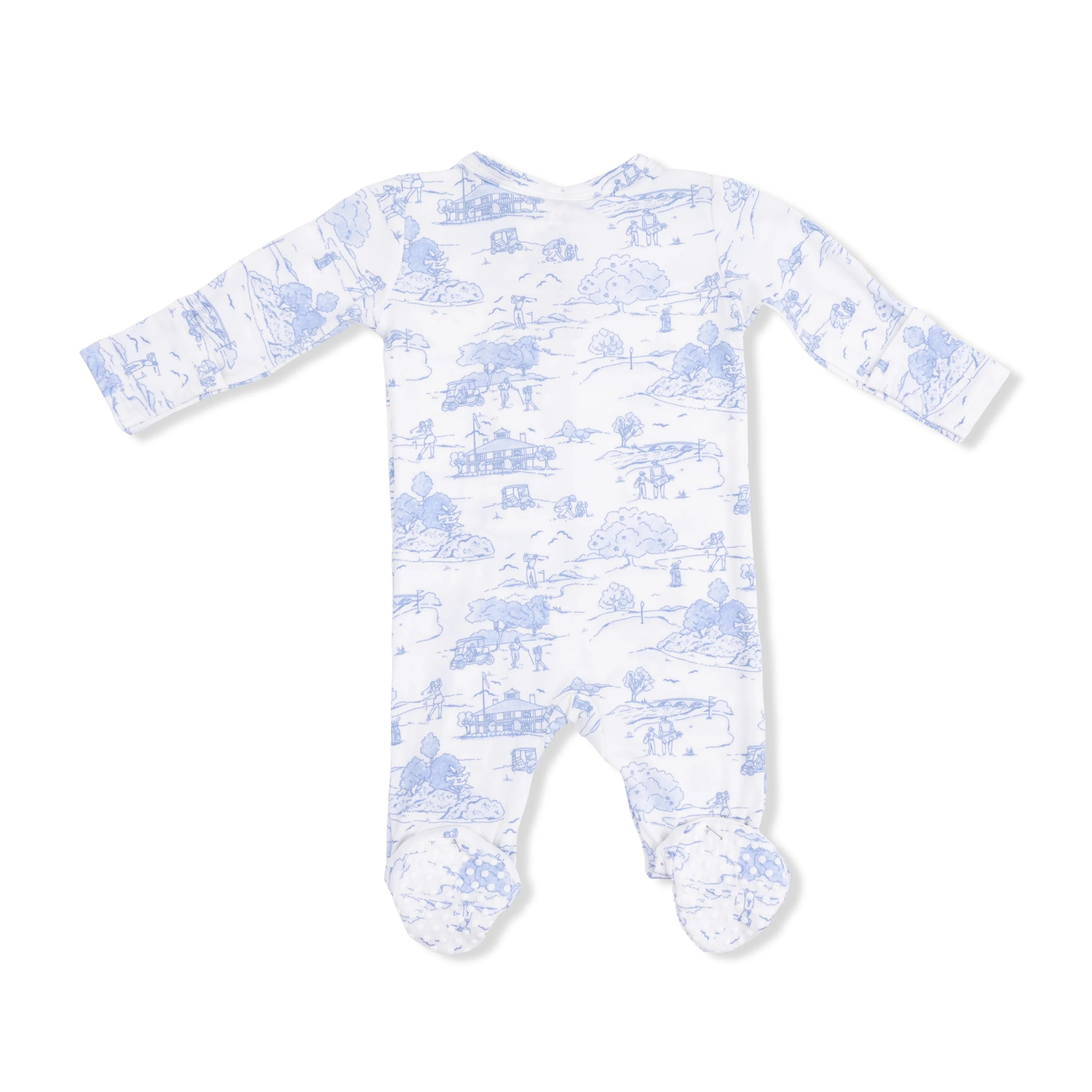 Golf Toile - 2 Way Zipper Footie - Image 4