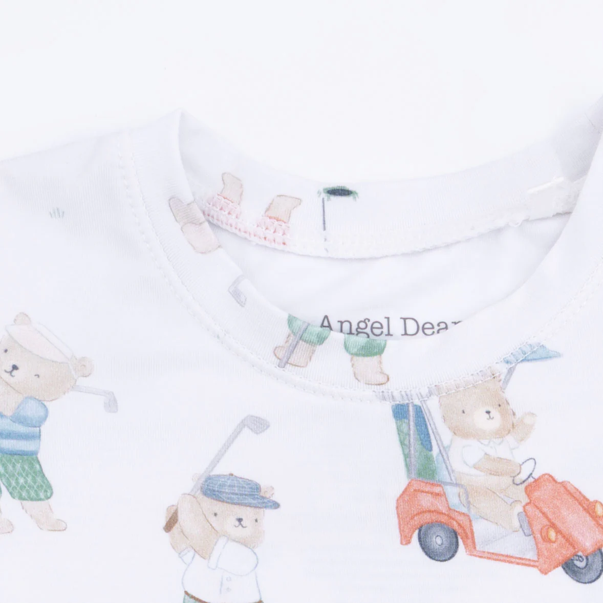 Golfing Teddy Bears - Short Sleeve Loungewear Set - Image 7