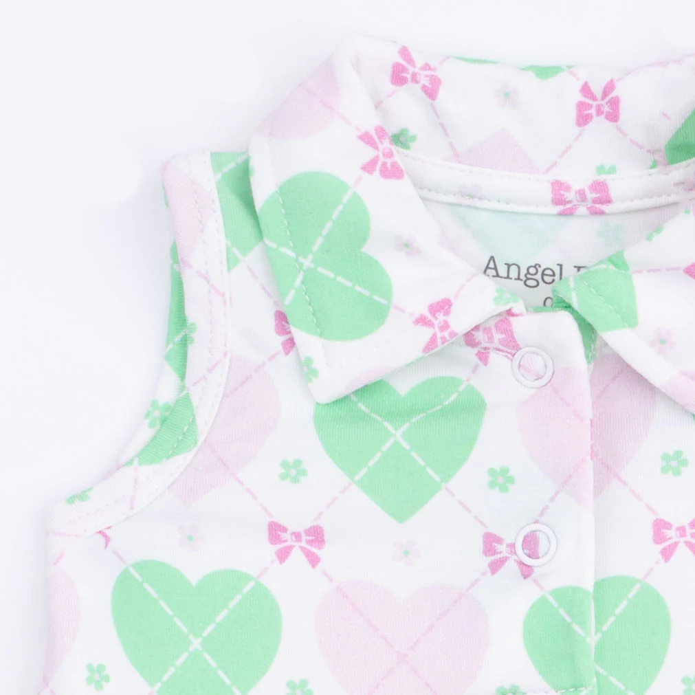 Heart Argyle - Polo Tennis Dress - Image 4