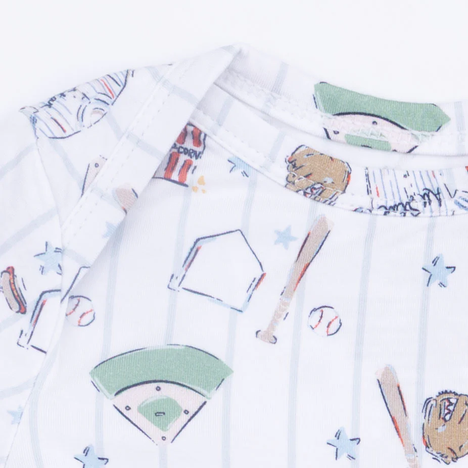 Home Run Baseball - Short Sleeve Bodysuit - Image 3
