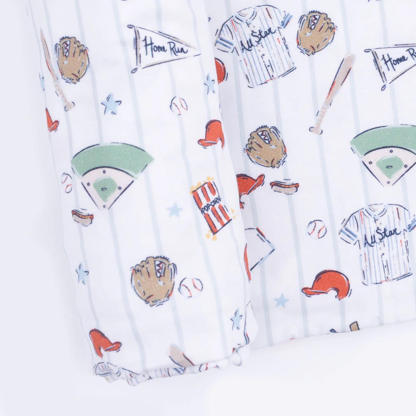 Home Run Baseball - Swaddle Blanket - Image 4