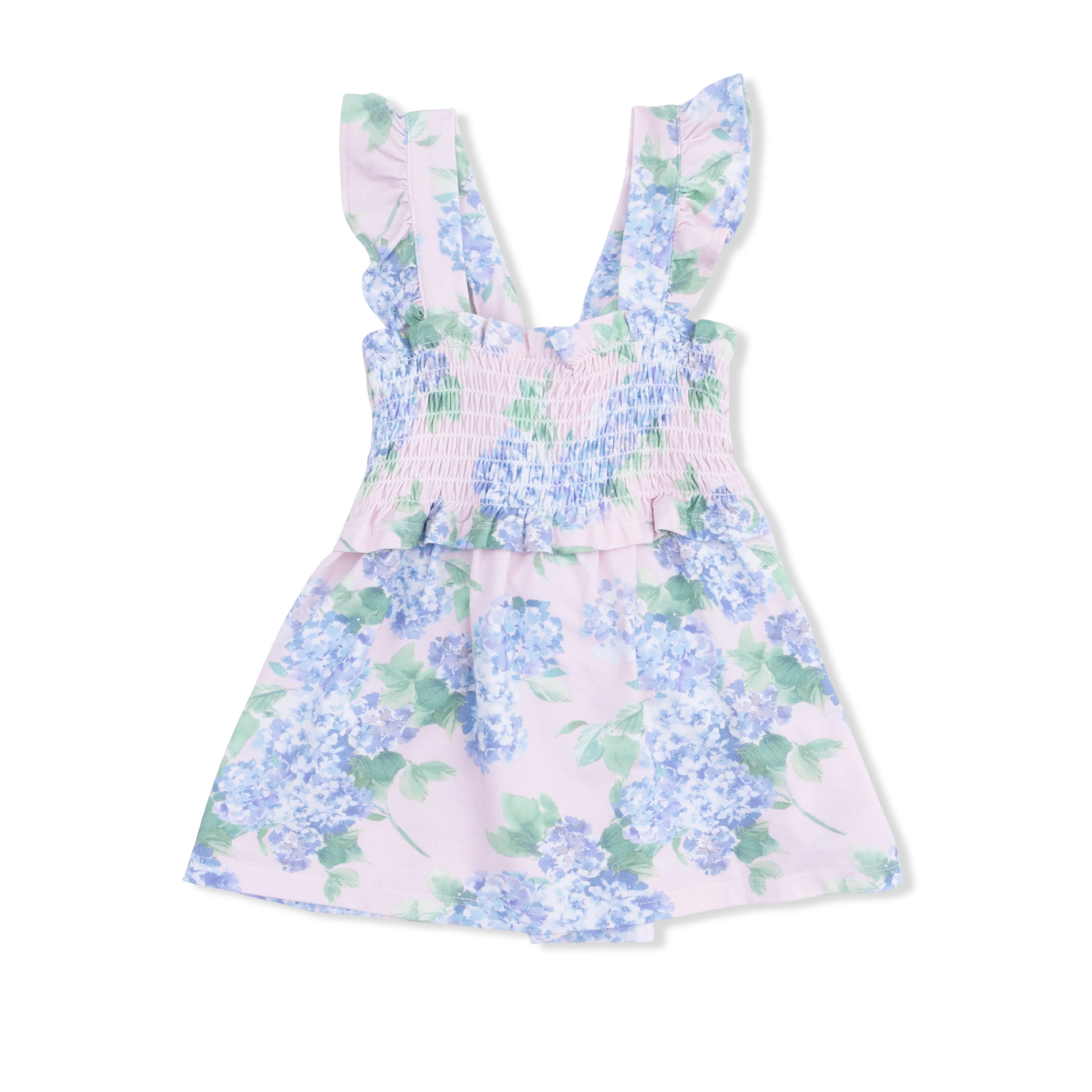 Hydrangeas - Smocked Top with Bloomer - Image 3