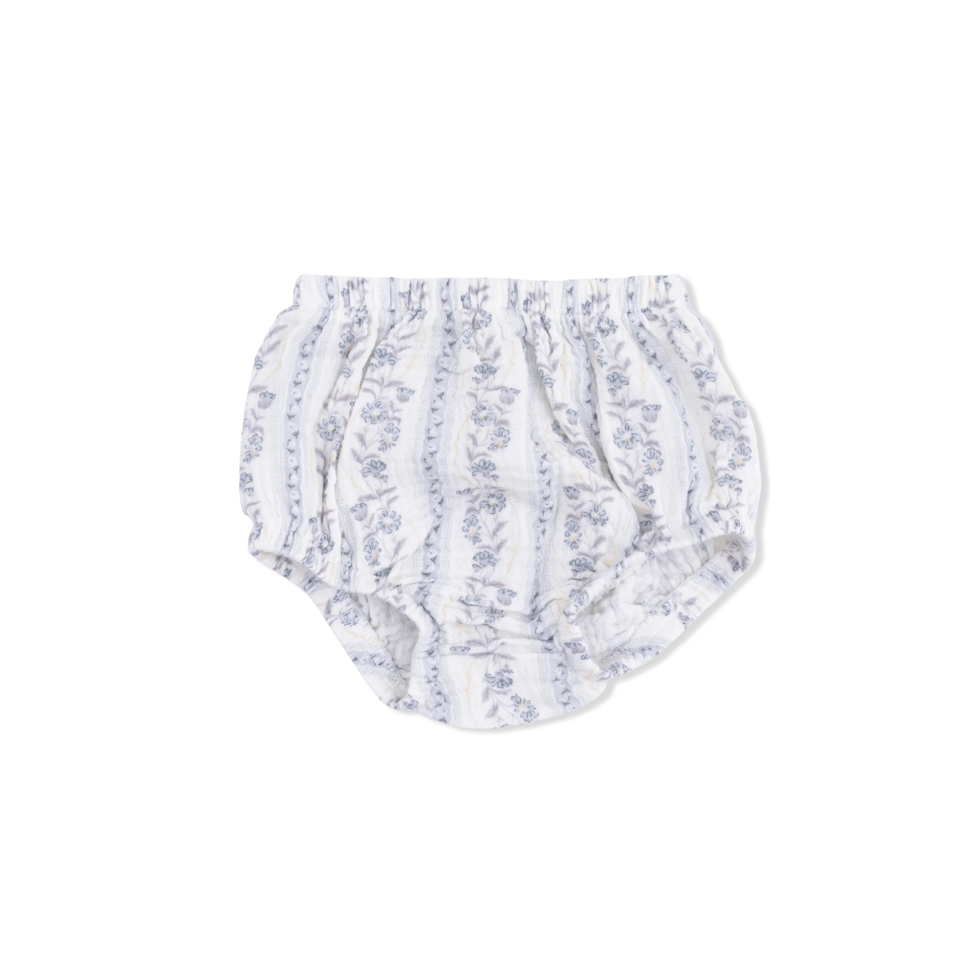 Kimberly Floral Stripe - Western Pearl Snap Dress & Bloomer - Image 6