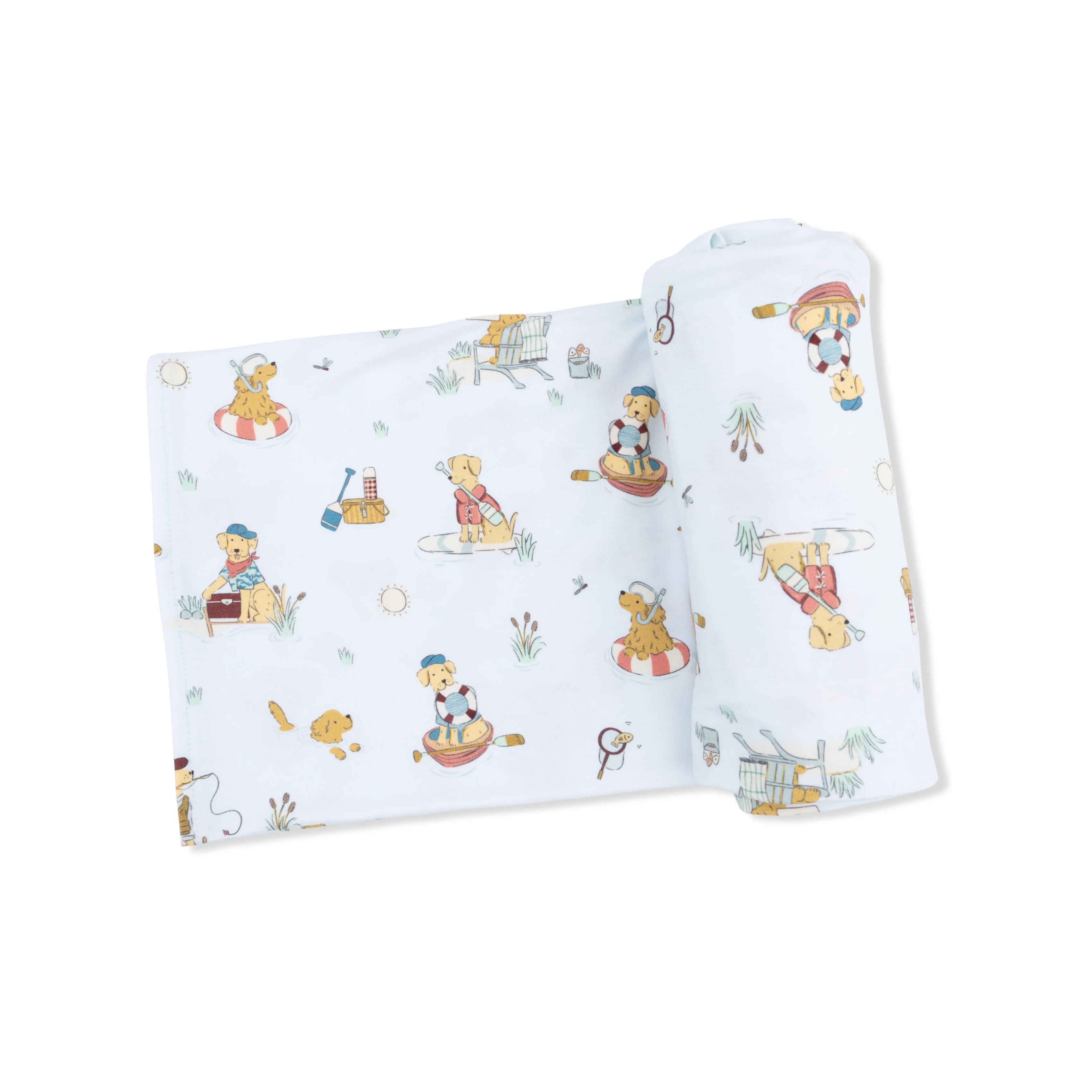 Lake Buddy Dogs - 2 Way Zipper Footie & Swaddle - Image 3