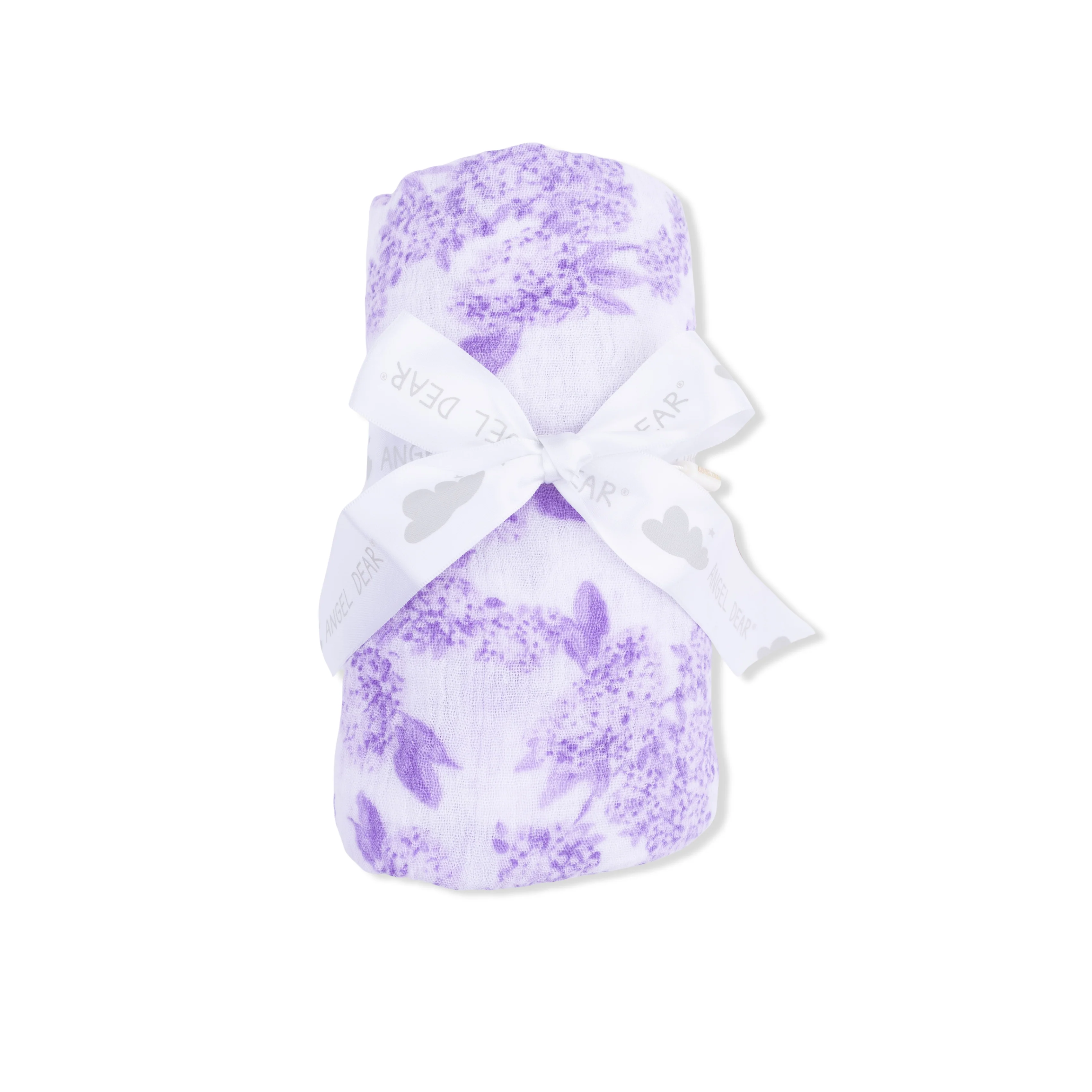Lilac Floral - Swaddle Blanket - Image 2
