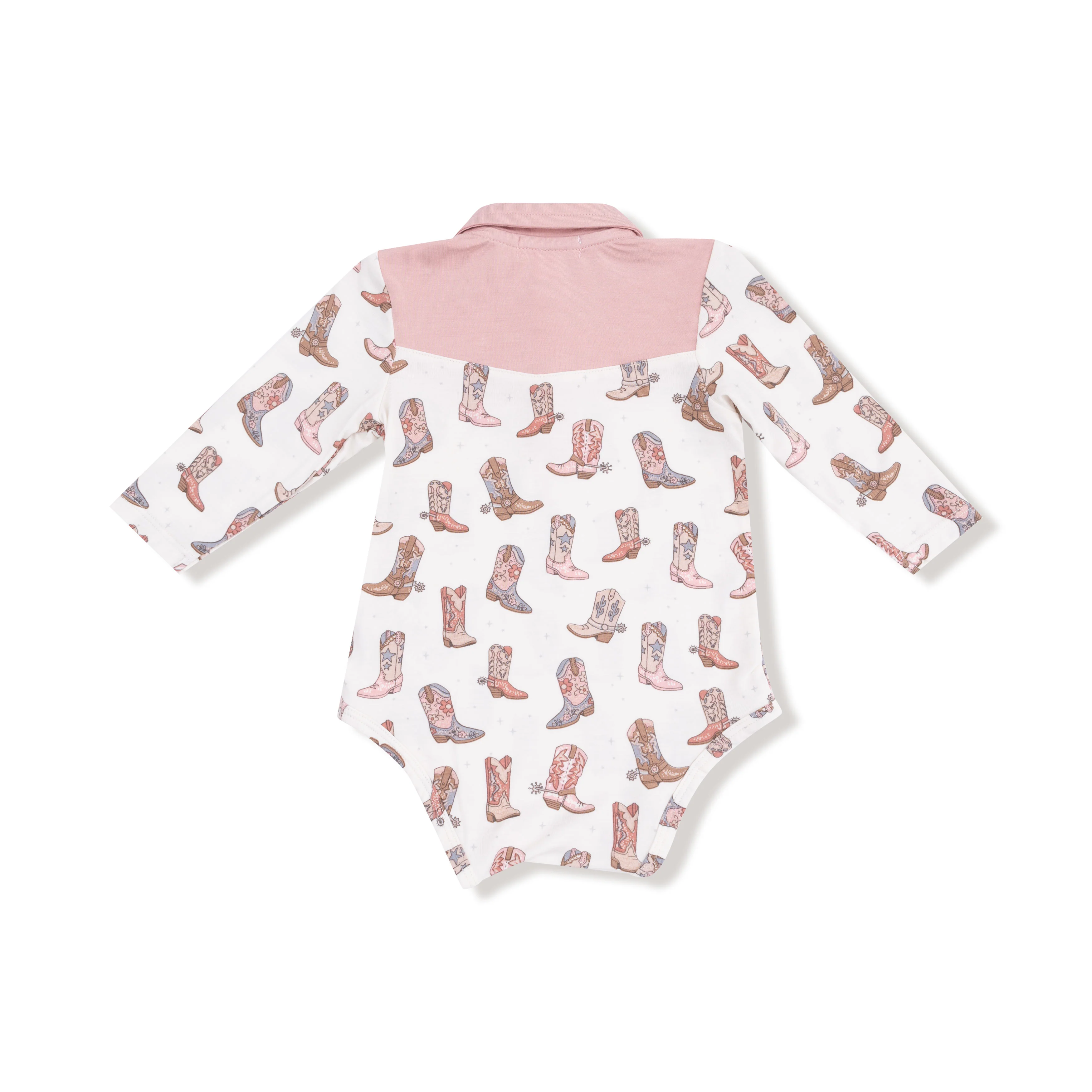 Future Cowgirl - Long Sleeve Cowgirl Bodysuit - Image 2