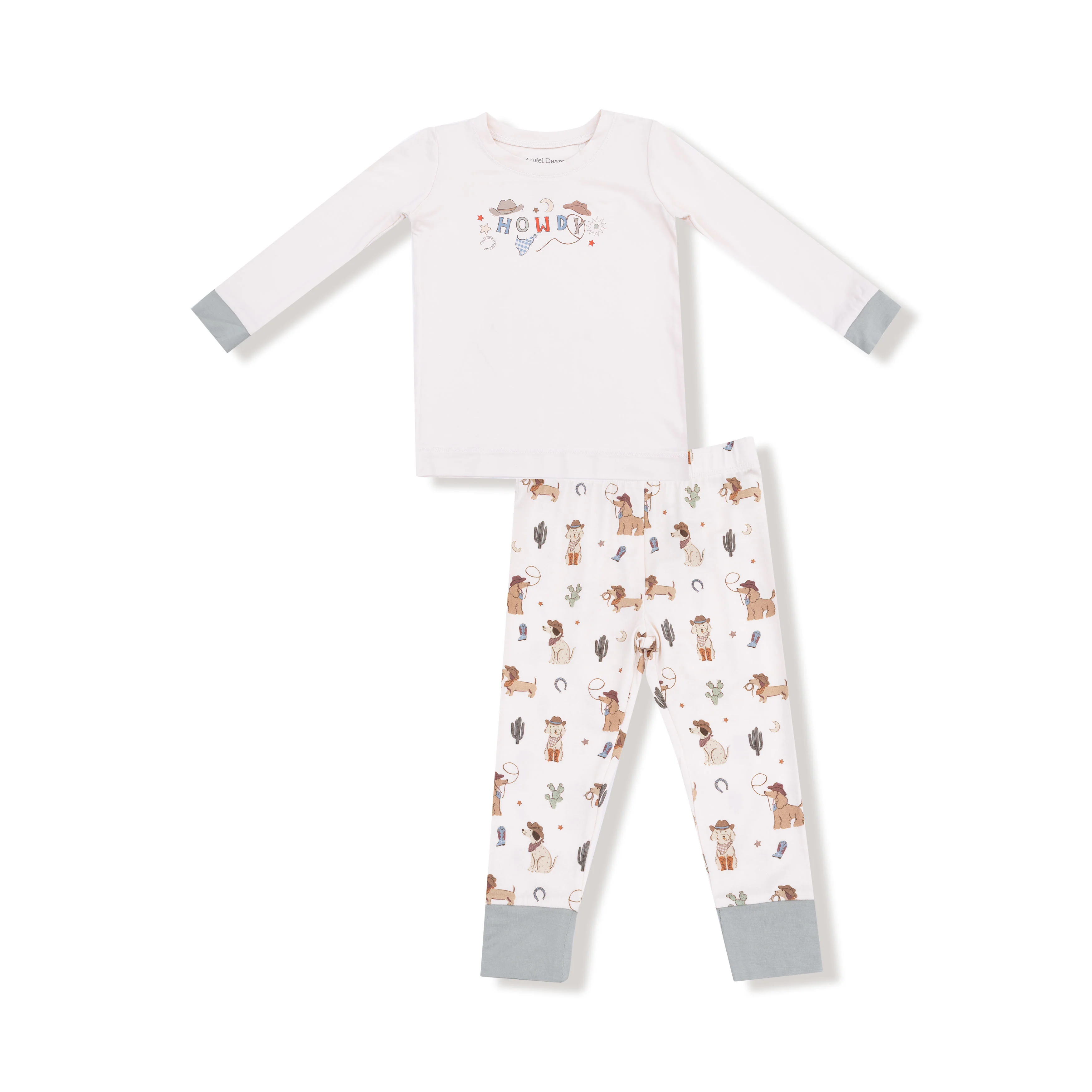 Cowboy Dogs - Long Sleeve Loungewear Set - Image 2