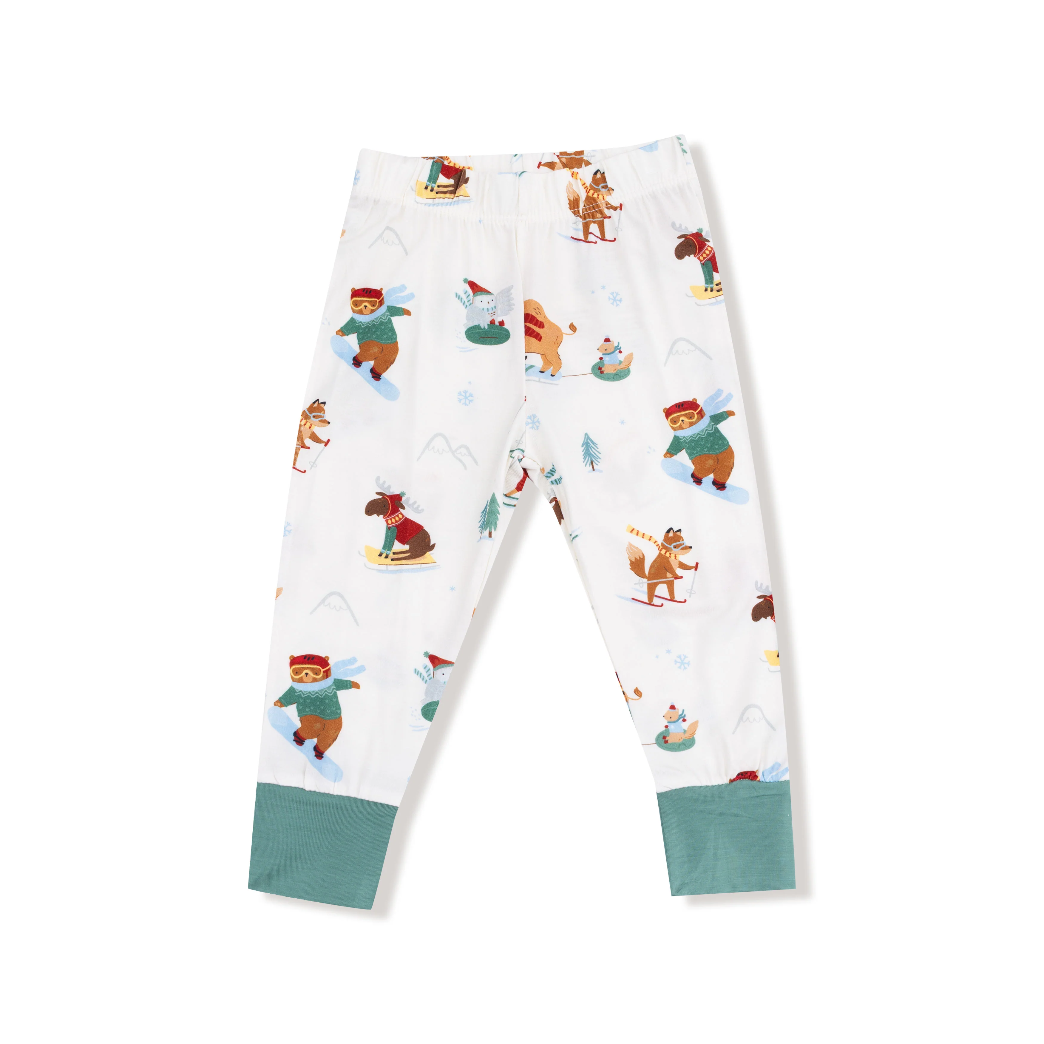 Winter Animal Sports - Long Sleeve Loungewear Set - Image 4