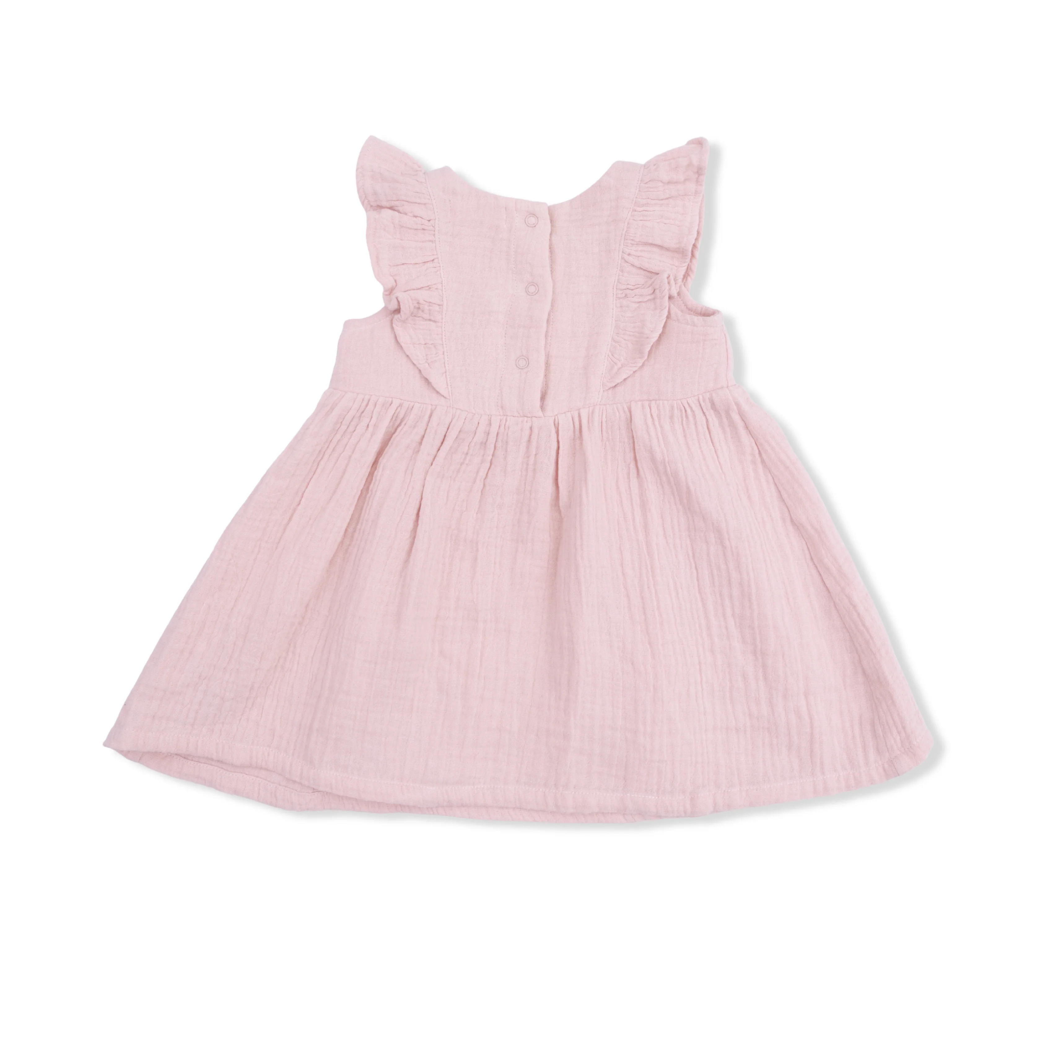 Lotus Flower Ducklings - Ruffle Sleeve Dress and Bloomer - Image 5