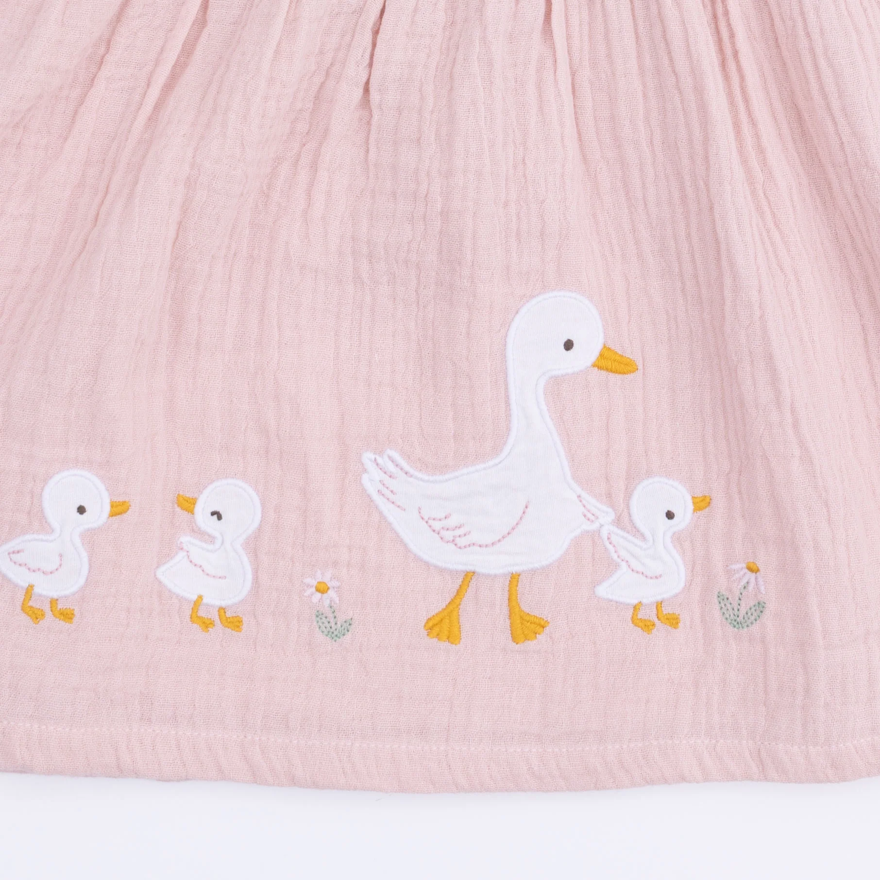 Lotus Flower Ducklings - Ruffle Sleeve Dress and Bloomer - Image 6