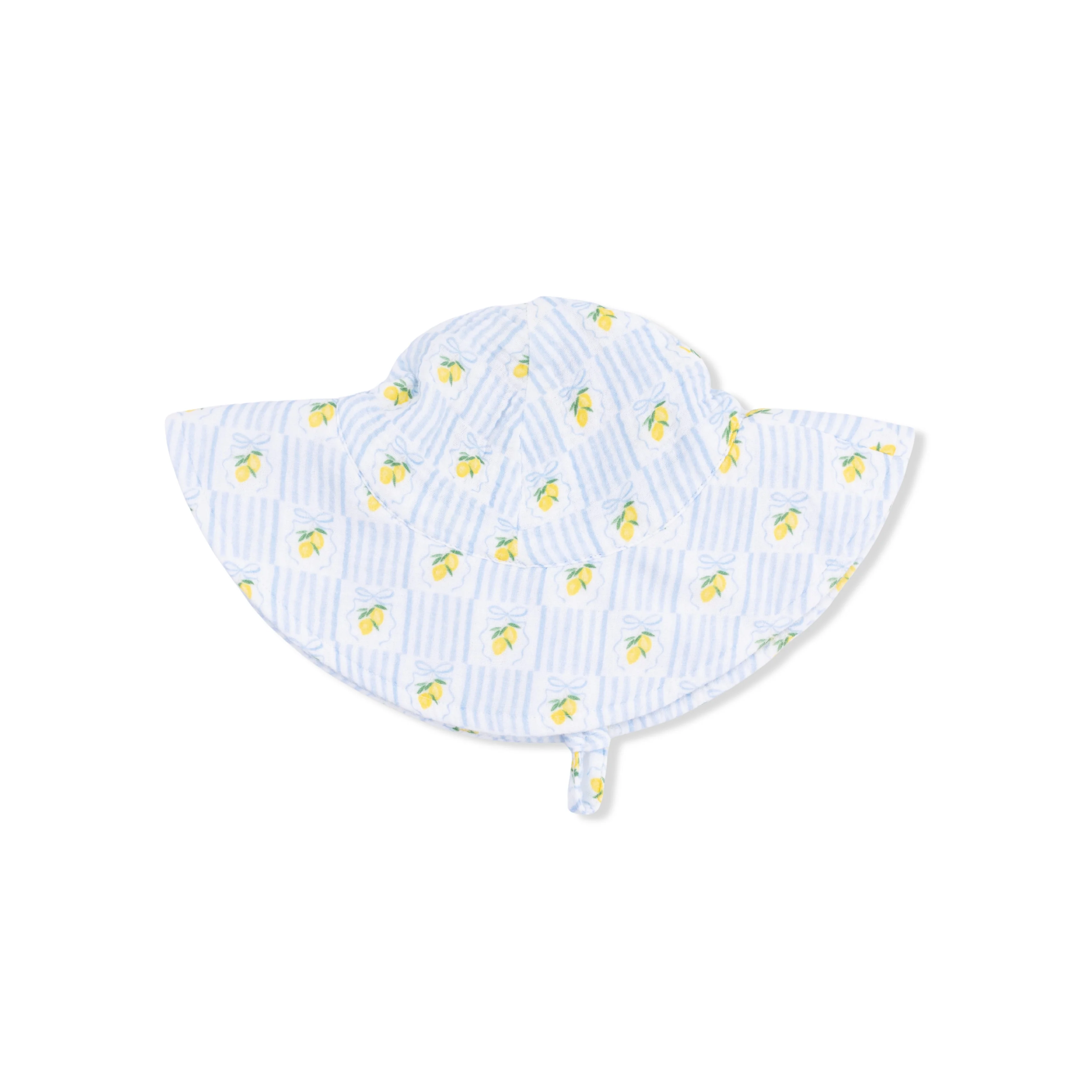 Lovely Lemons - Ric Rac Ruffle Sunsuit & Sun Hat - Image 4