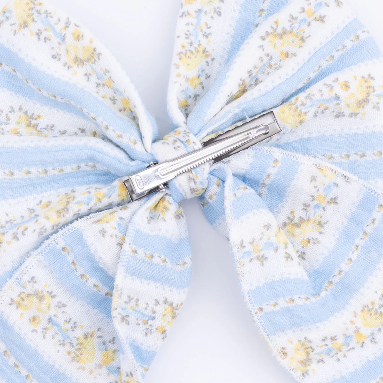 Odalys Floral Stripe - Large Bow - Image 3