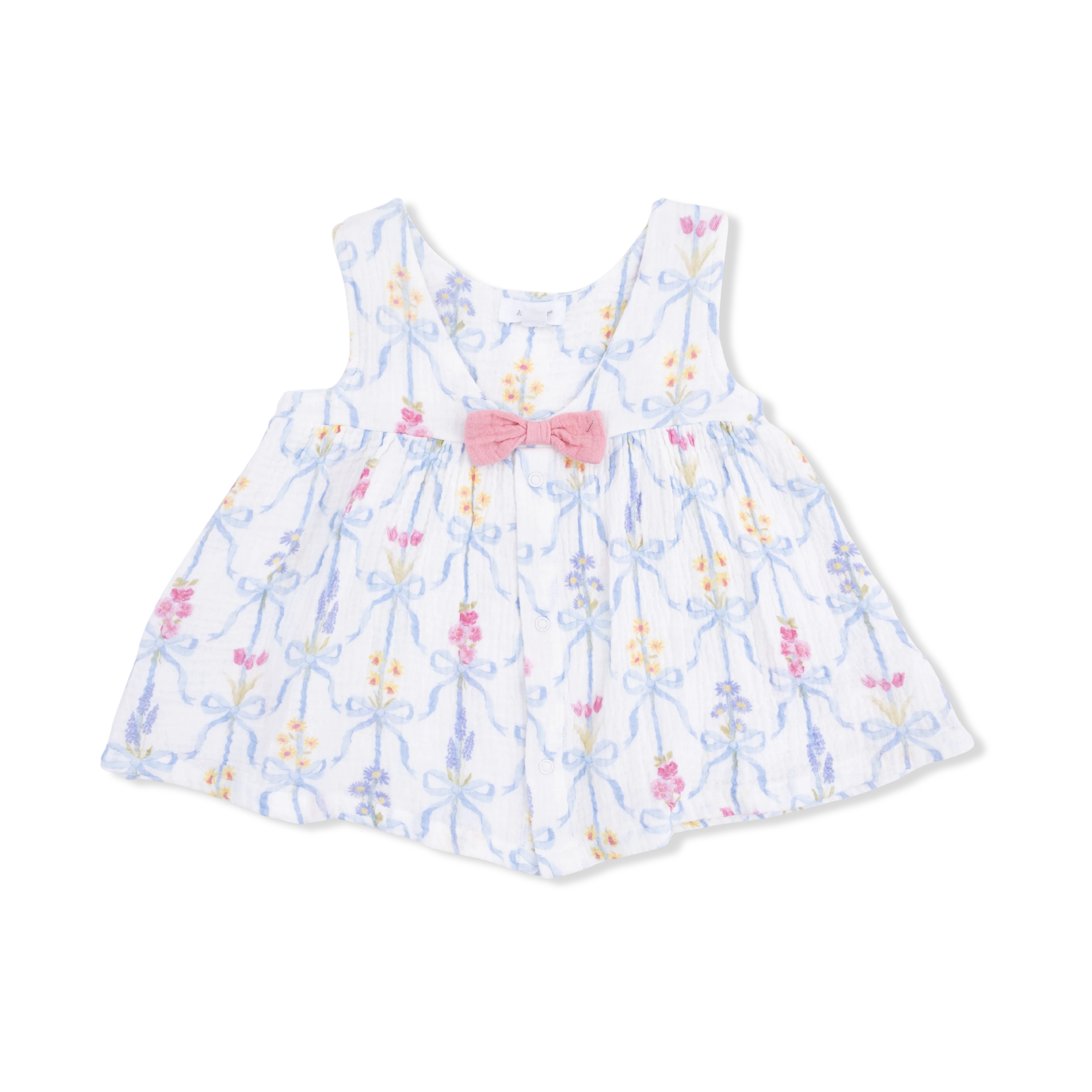 Ribbon Bouquets - Dress with Bow and Bloomer with Large Bow Set - Image 5