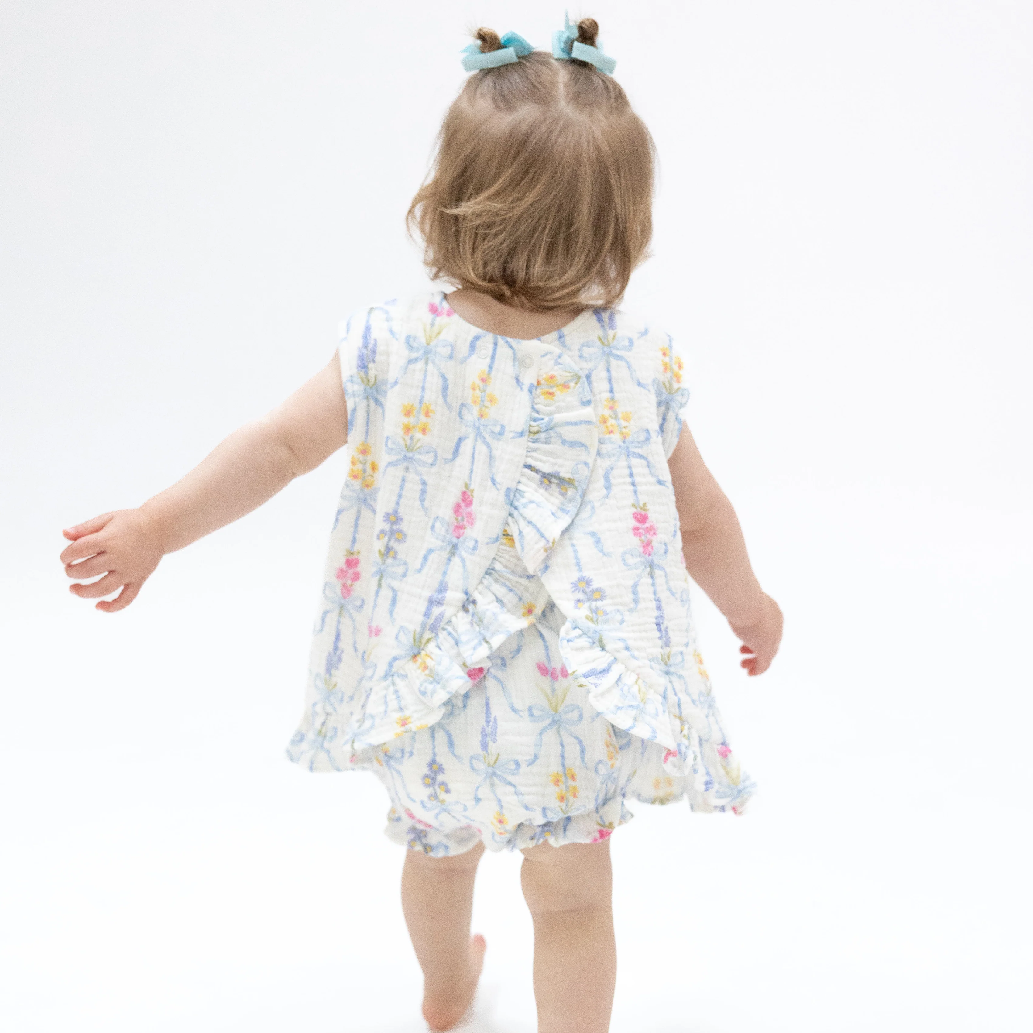 Ribbon Bouquets - Ruffle Back Top and Bloomer - Image 2