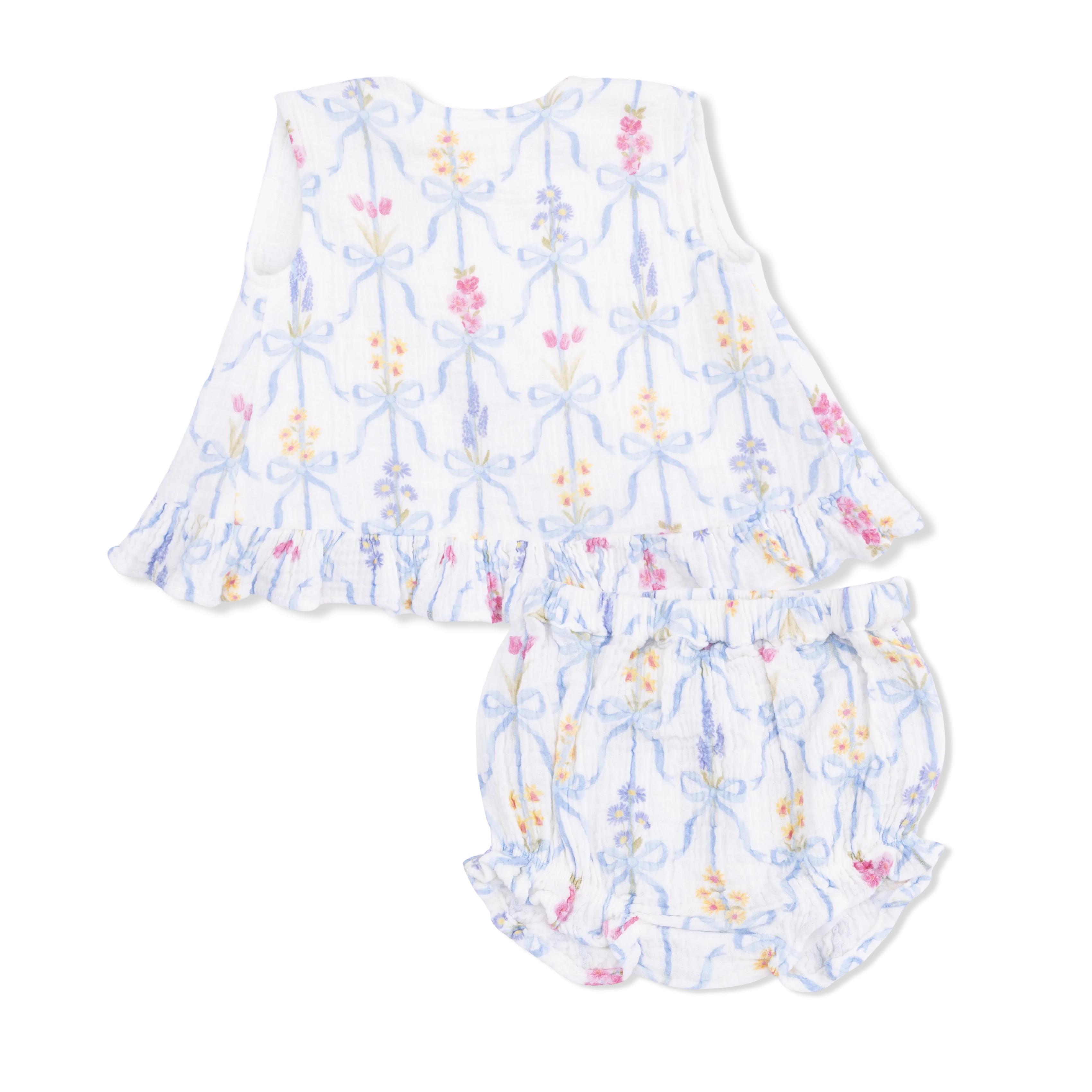 Ribbon Bouquets - Ruffle Back Top and Bloomer - Image 3