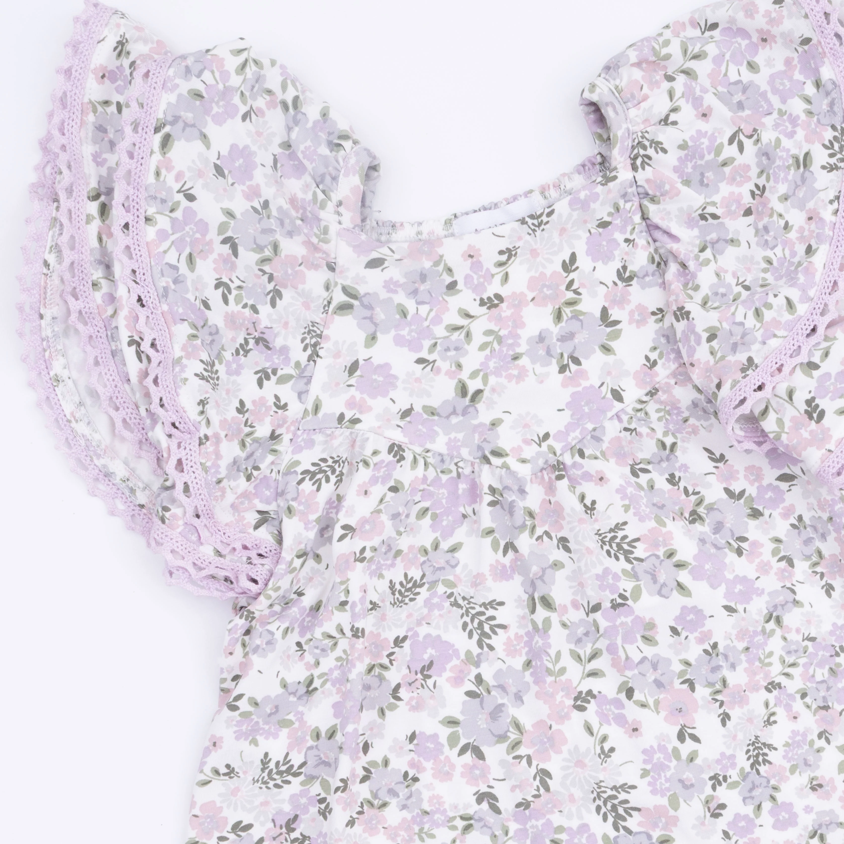 Shannon Floral - V-Neck Dress and Bloomer - Image 6