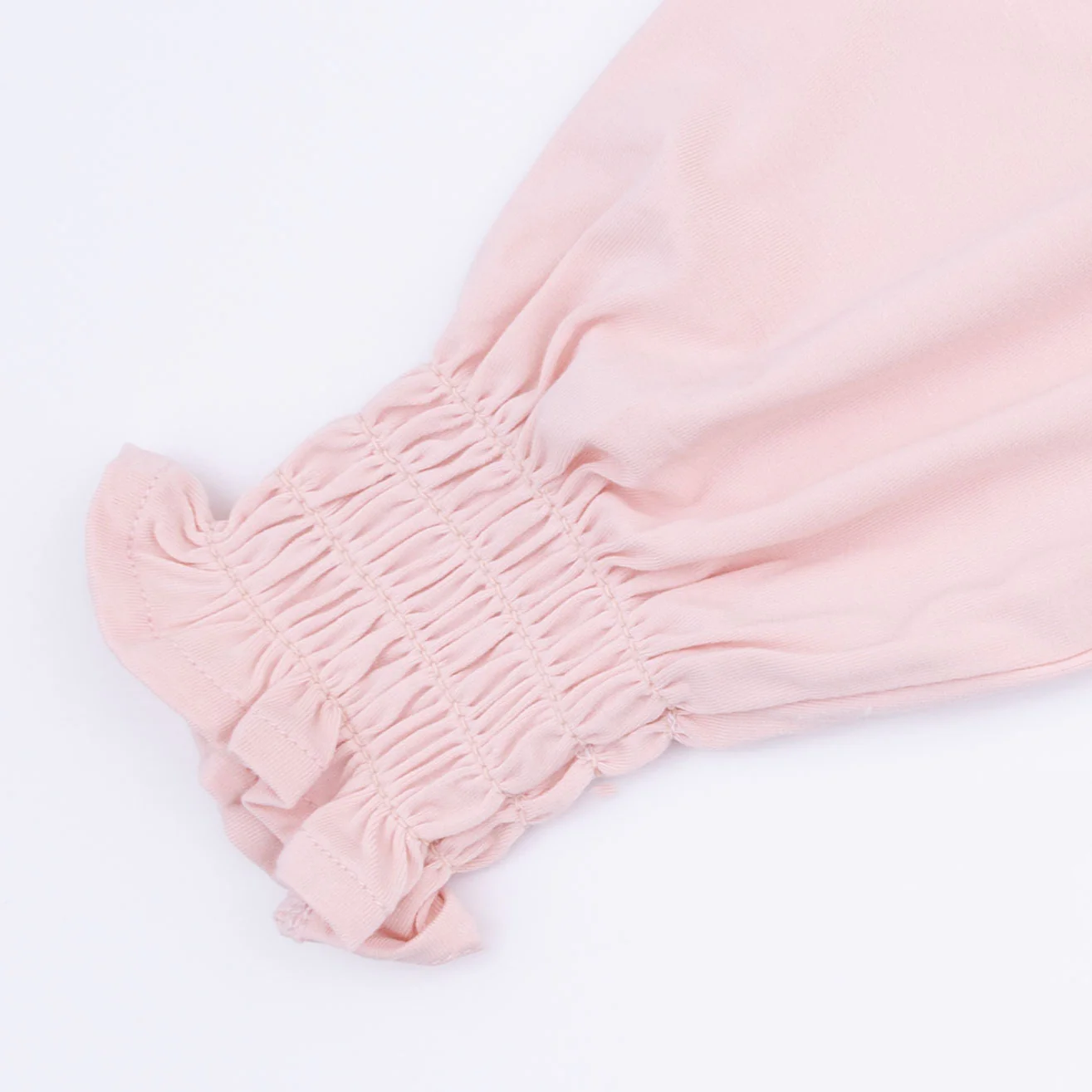 Solid Lotus - Long Sleeve Smocked Bubble with Tutu - Image 4