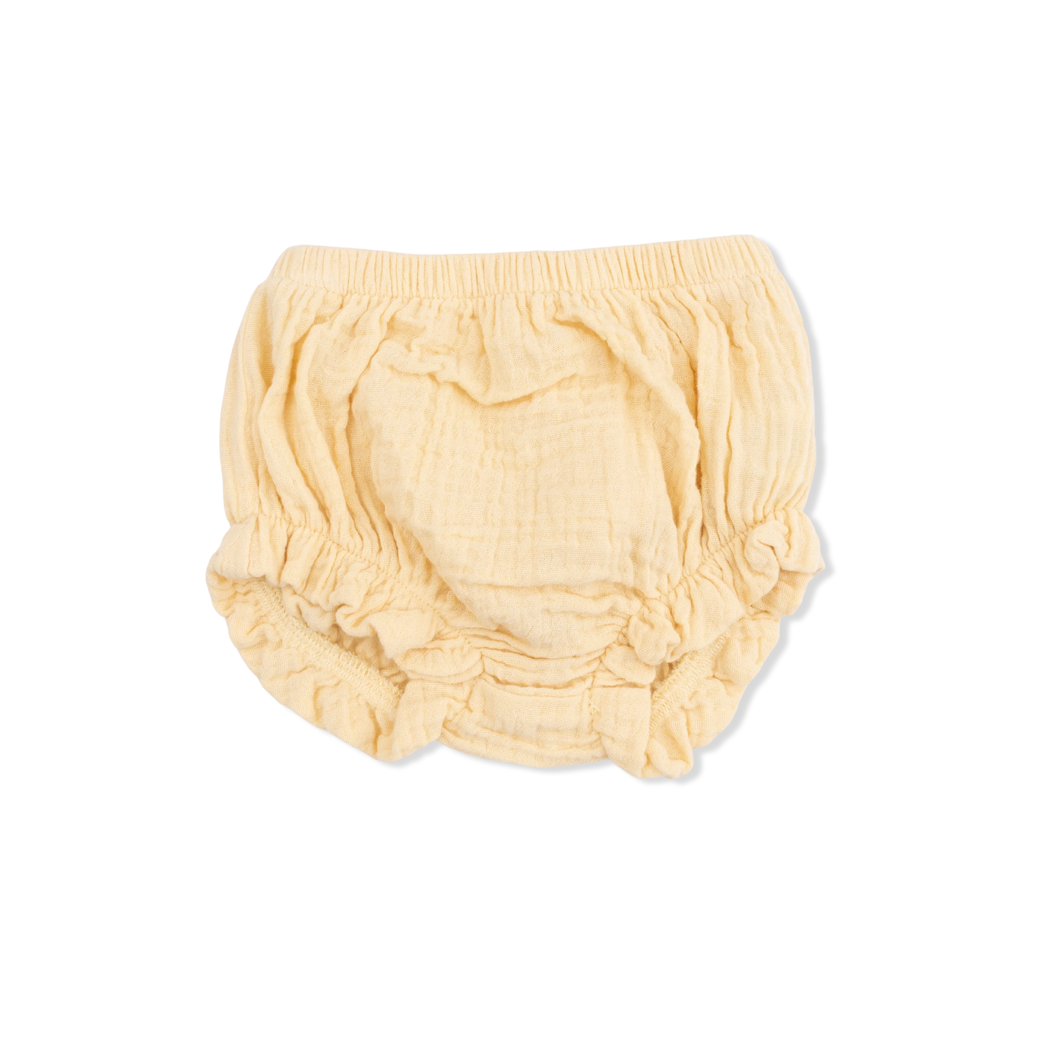 Solid Muslin Italian Straw - Smocked Top with Bloomer - Image 4