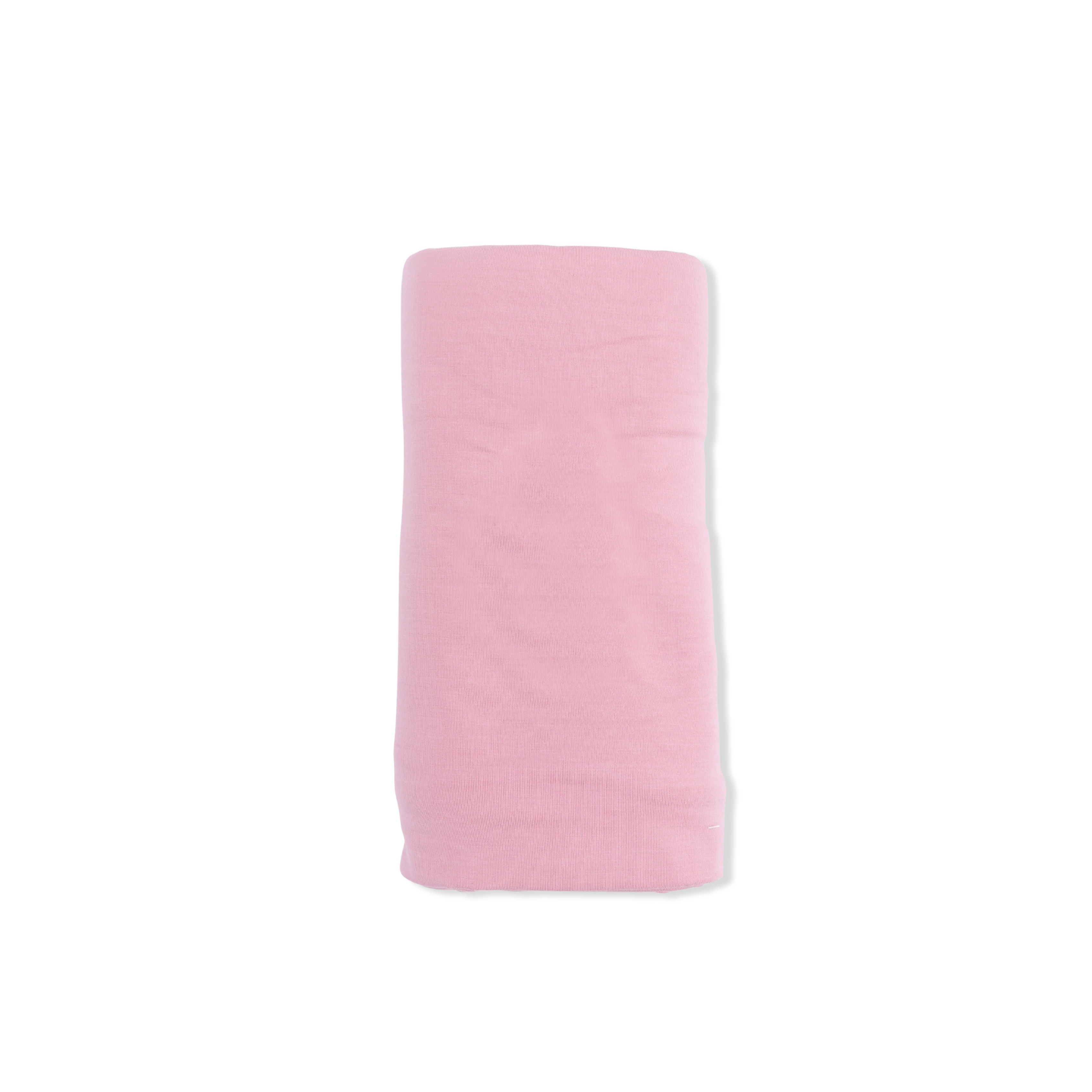 Solid Rose Elegance - Swaddle Blanket - Image 3