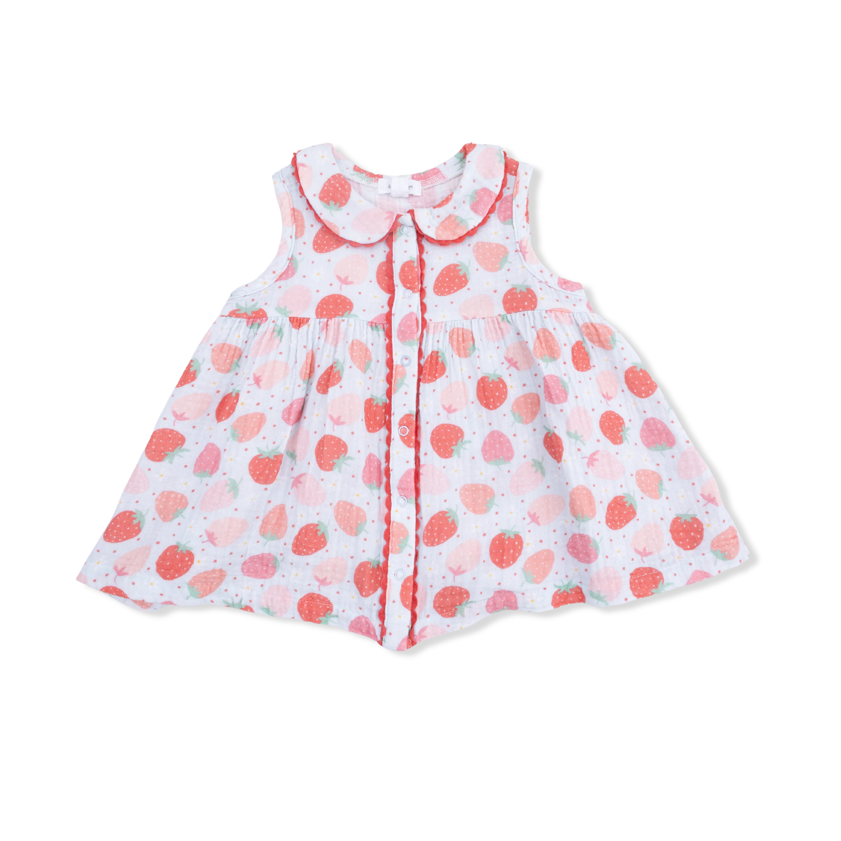 Strawberry Bliss - Jill Dress Sleeveless with Bloomer - Image 2