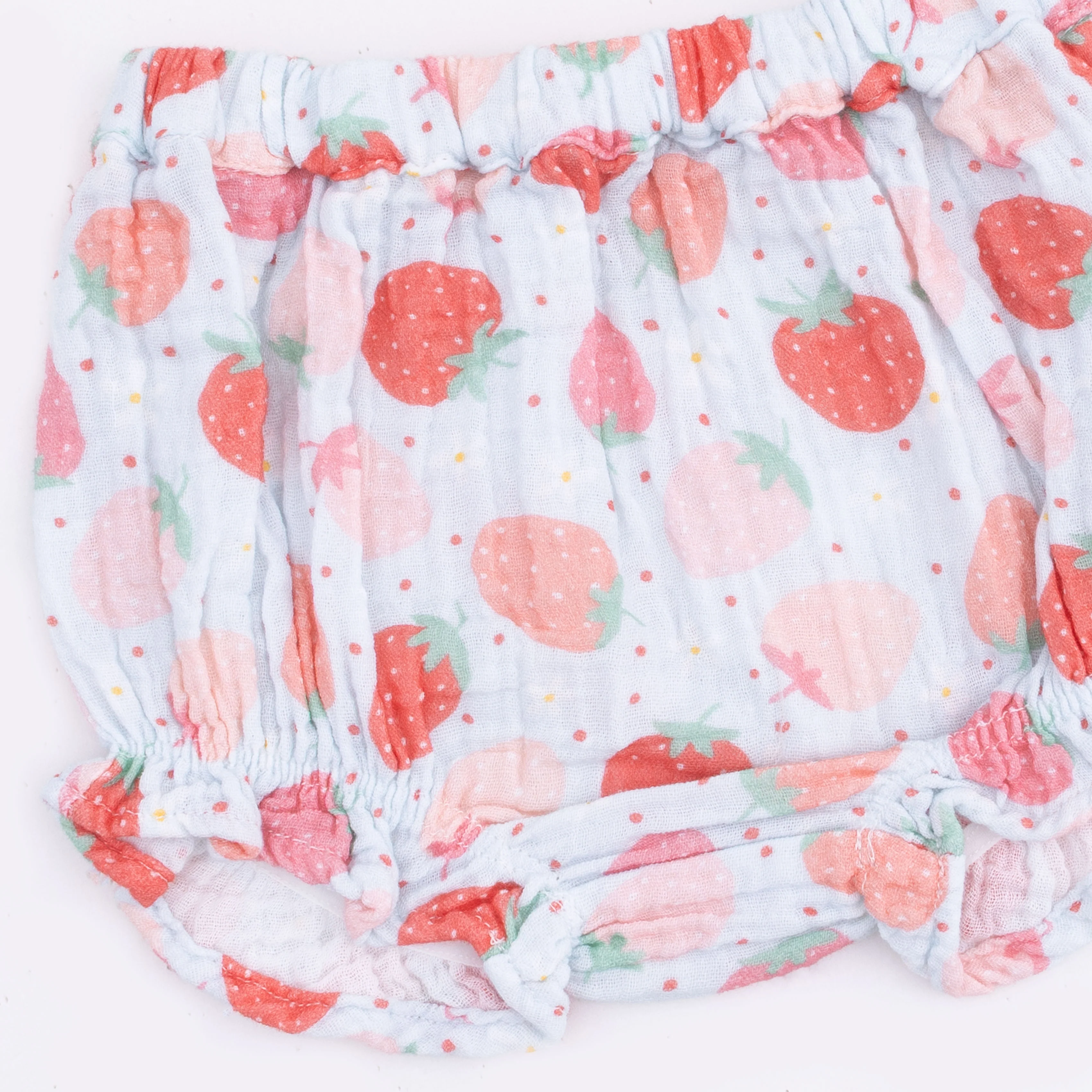 Strawberry Bliss - Ruffle Back Top & Bloomer - Image 7