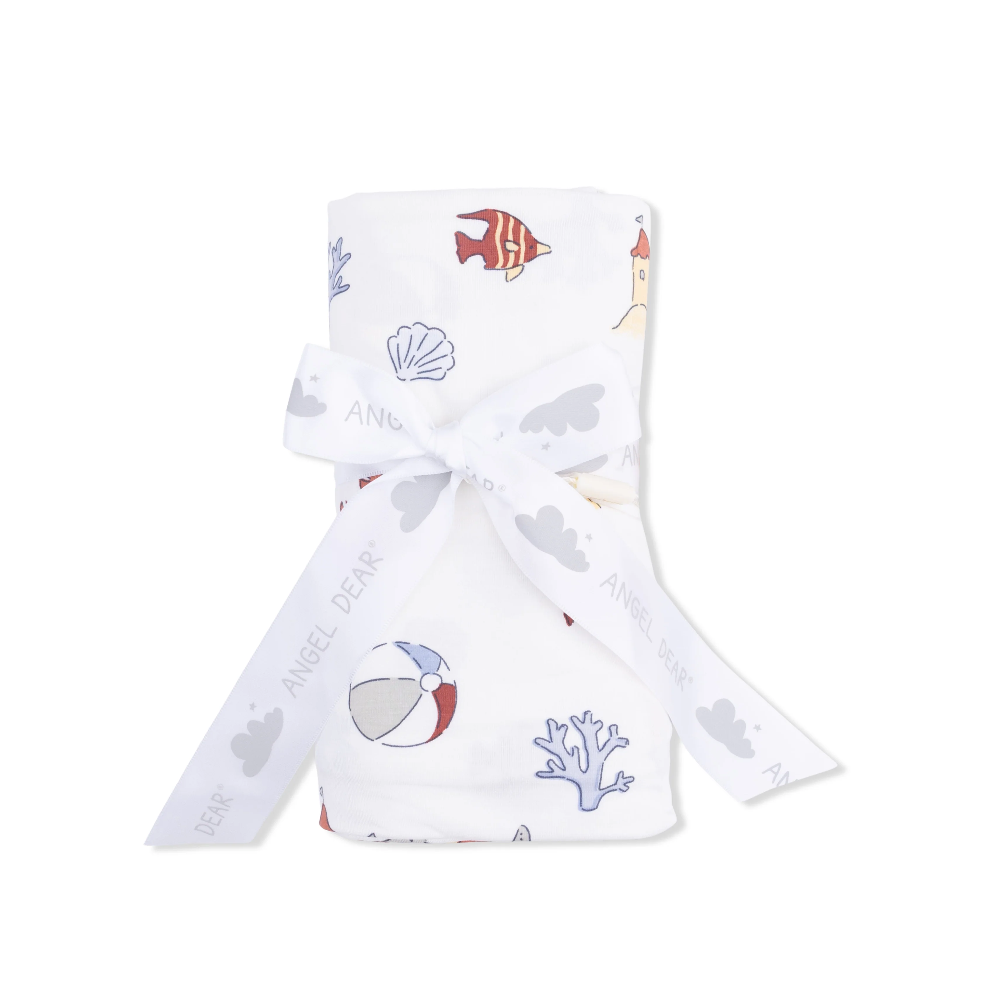 Sunny Sandcastles - Swaddle Blanket - Image 2