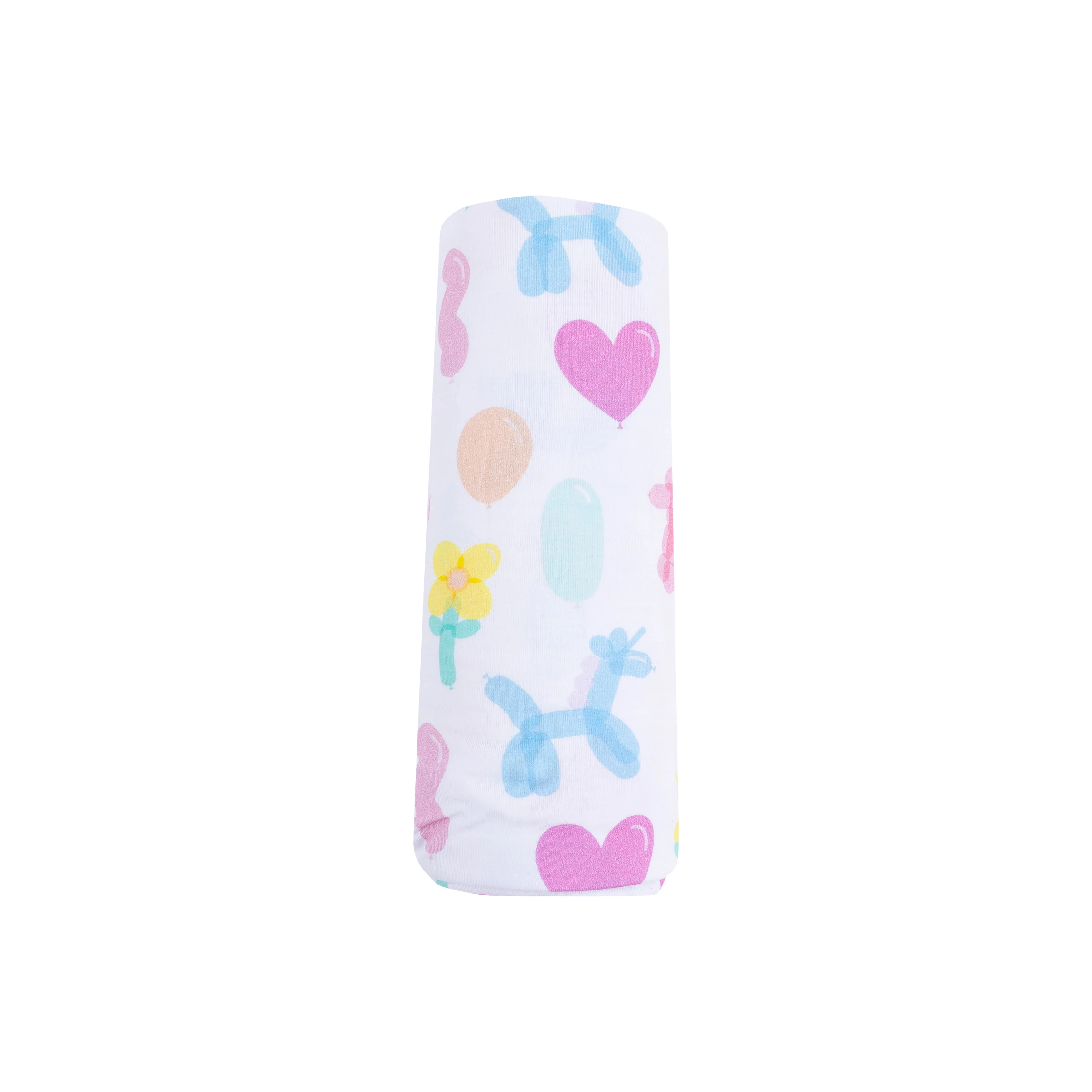 Balloon Animals - Pink - Swaddle Blanket - Image 3