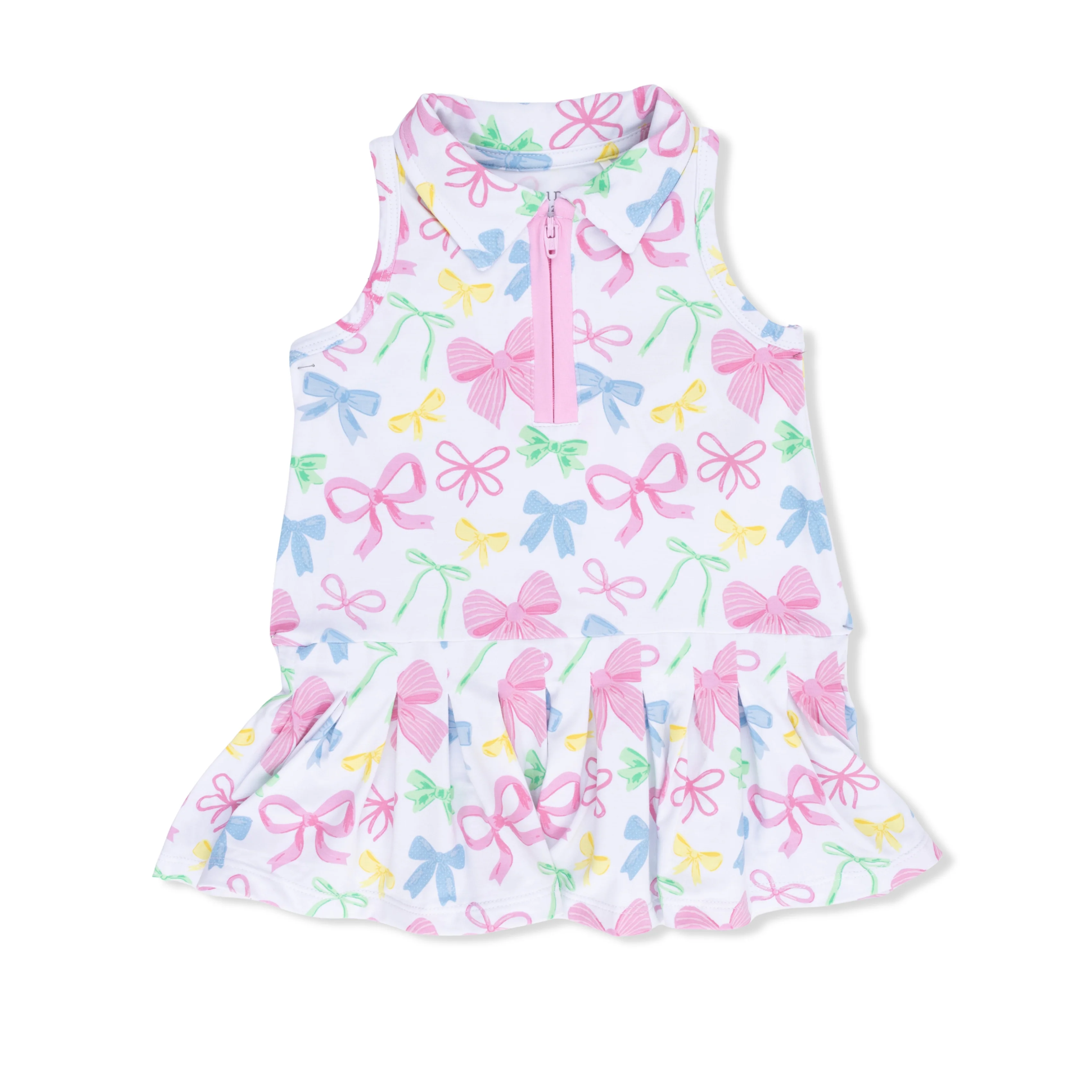 Sweet Bows - Polo Tennis Dress with Cartwheel Short - Image 3