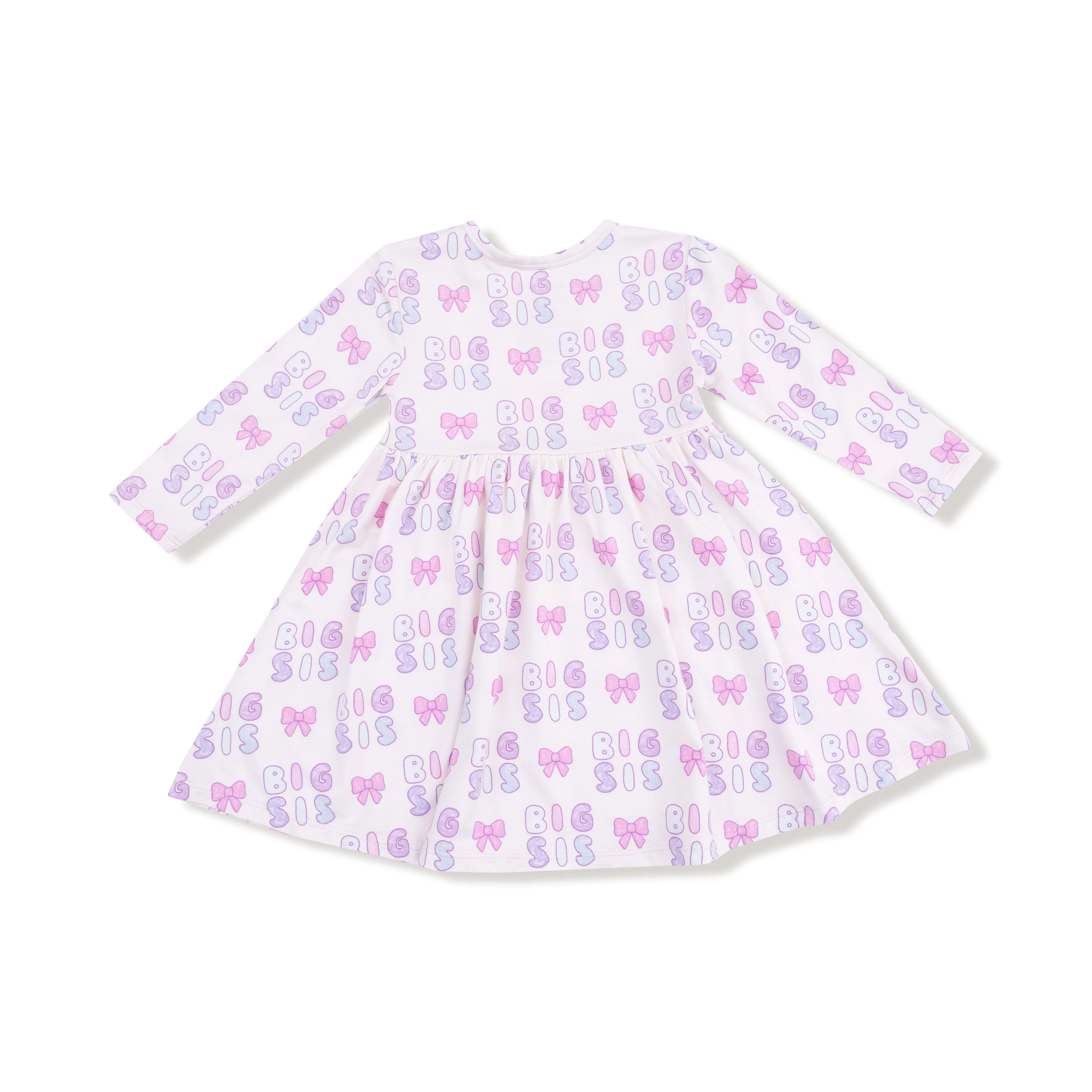 Big Sis - Twirly Long Sleeve Dress - Image 4
